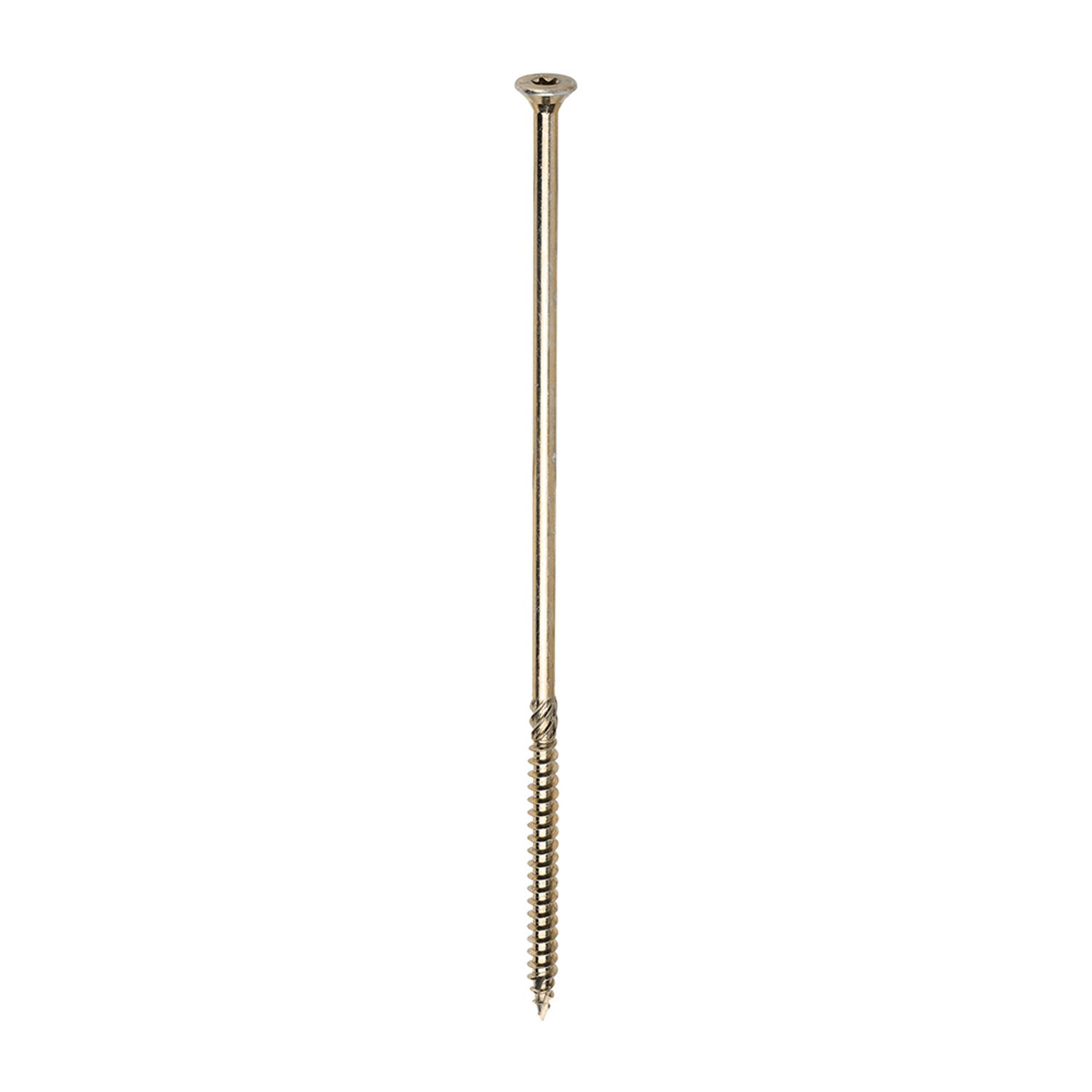 TIMCO C2 Clampfix TX Double Countersunk with Ribs Twincut Yellow - 80- you get 2