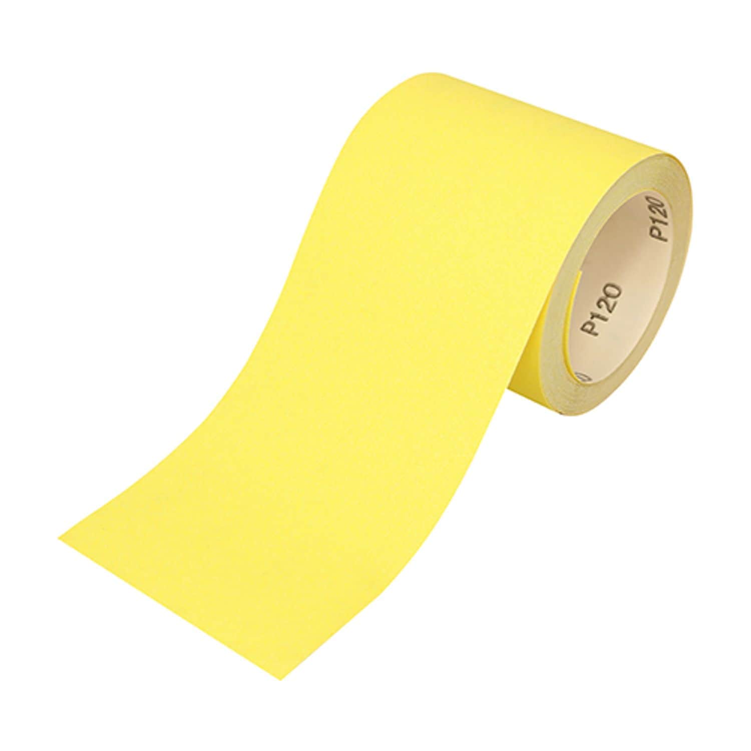 TIMCO Sandpaper Roll 120 Grit Yellow - 231405- you get 3
