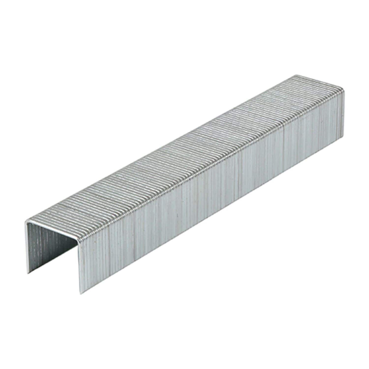 TIMCO Light Duty Staples Chisel Point Galvanised - 377321 - Pack of 1- you get 8