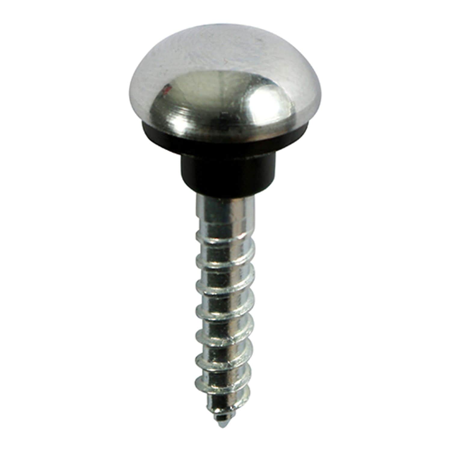 TIMCO Mirror Screws Zinc Chrome Dome - 08112CMIRP - Pack of 8- you get 4