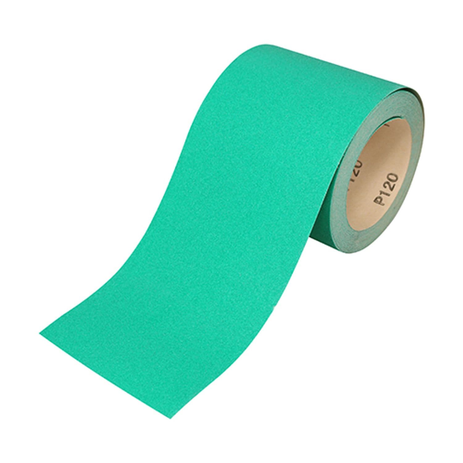 TIMCO Sandpaper Roll 120 Grit Green - 231823- you get 3