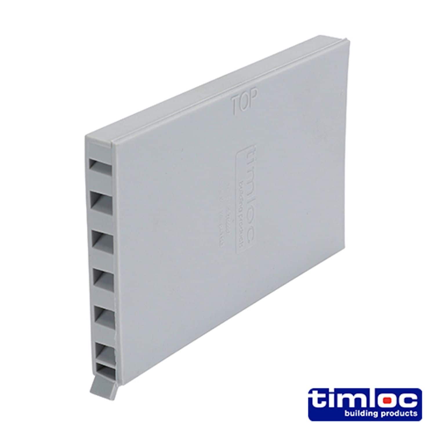 TIMCO Timloc Cavity Wall Weep Vent Grey 1143Gr - LOC1143GR - Pack of - you get 2