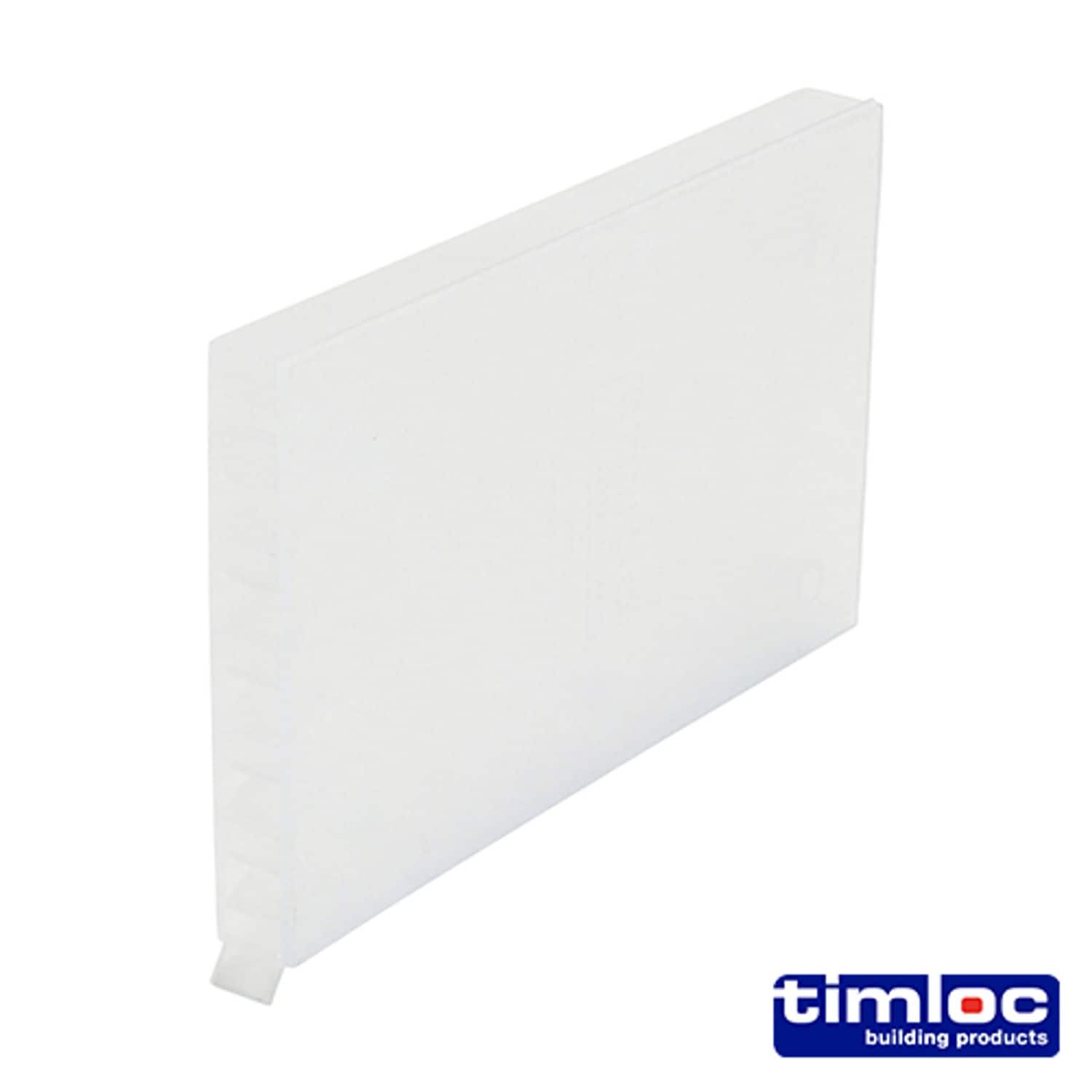 TIMCO Timloc Cavity Wall Weep Vent Clear 1143Cl - LOC1143CL - Pack of- you get 2
