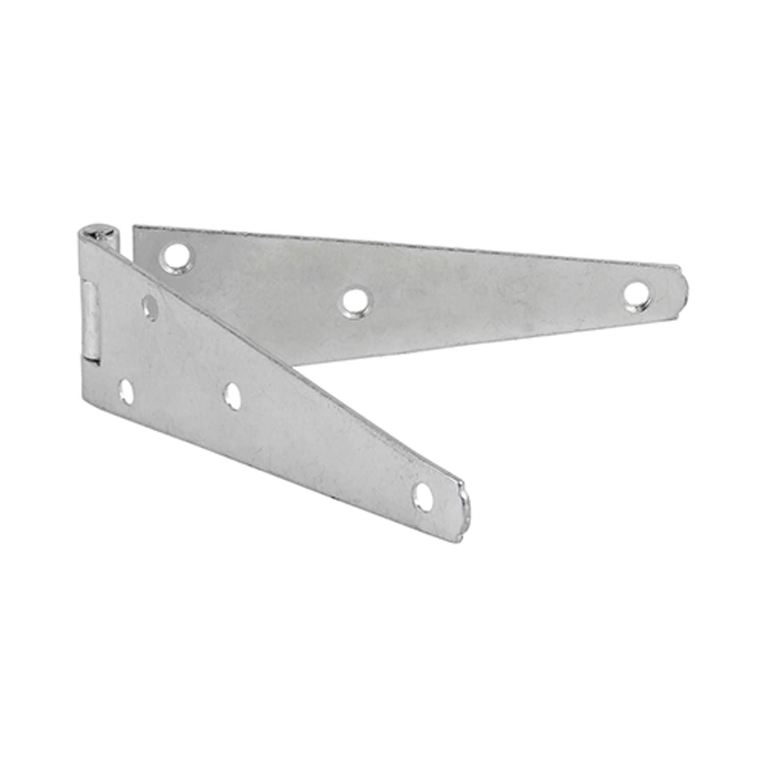 TIMCO Pair of Medium Strap Tee Hinges Zinc - SH8ZB- you get 5