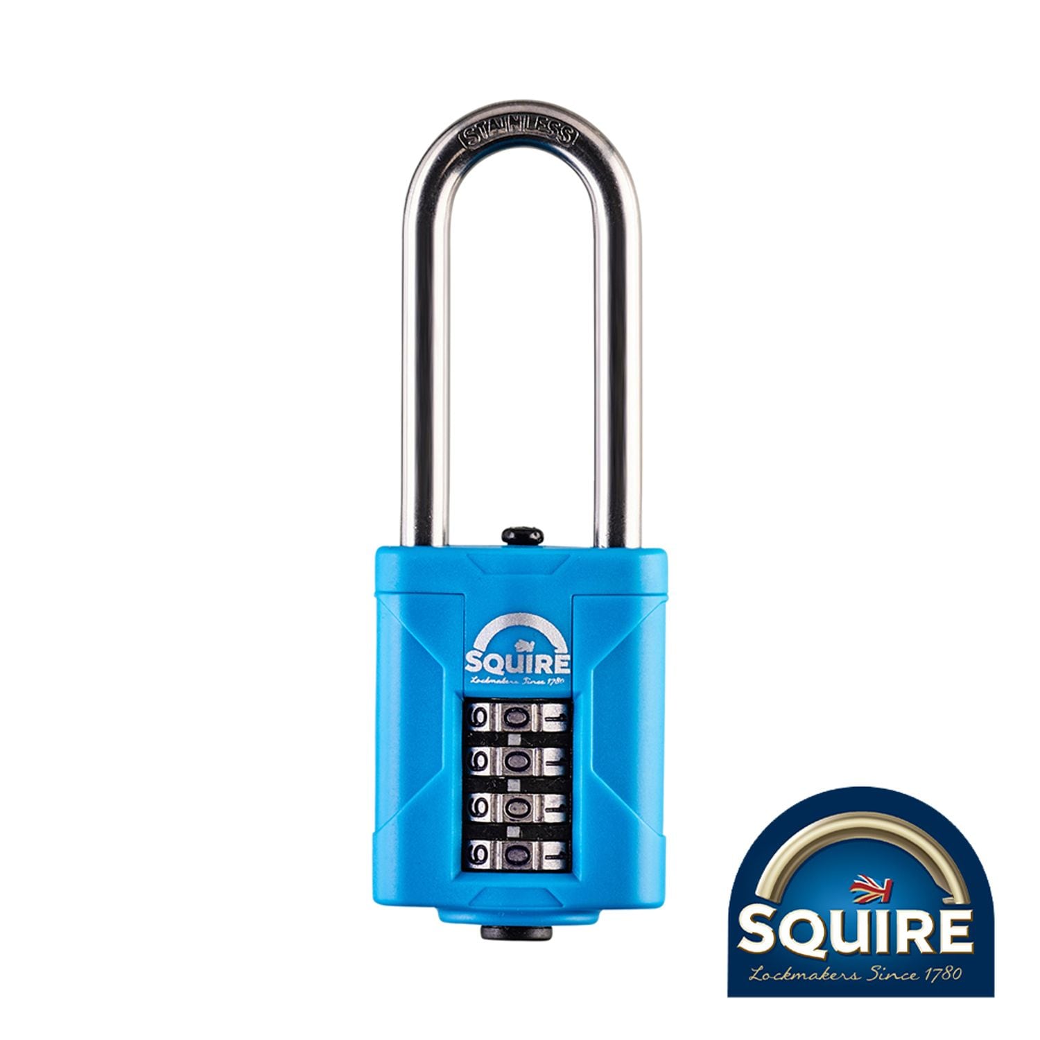 TIMCO Combination Padlock Stainless Steel 2.5in Long Shackle Cp50S/2.- you get 2