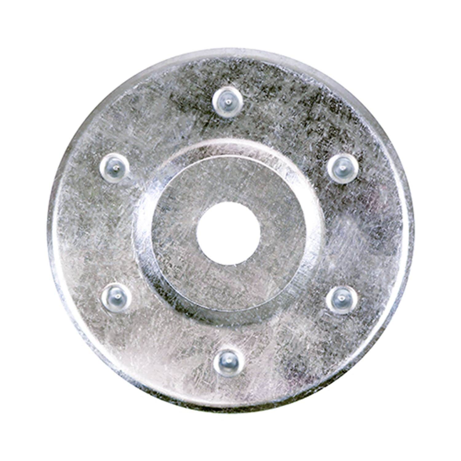 TIMCO Large Metal Insulation Discs Galvanised - MID80 - Pack of 50- you get 3