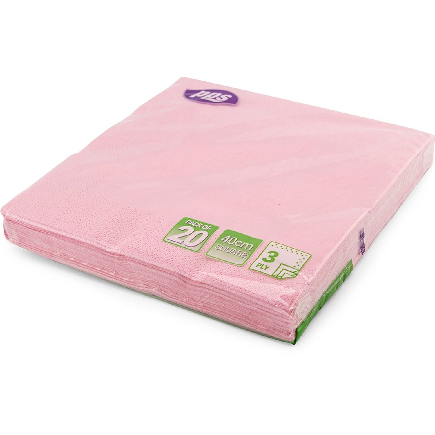 PPS Pink Napkins (Pack of 20)- you get 6