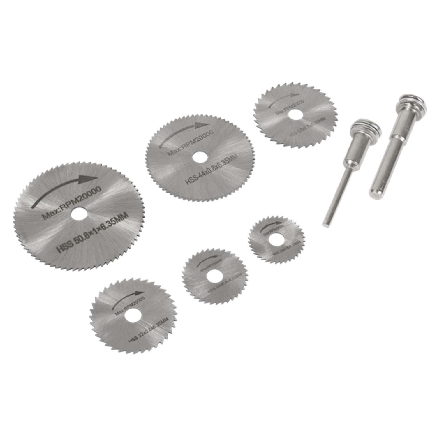 Sealey Rotary Drill Saw Blade Set 8 Piece
