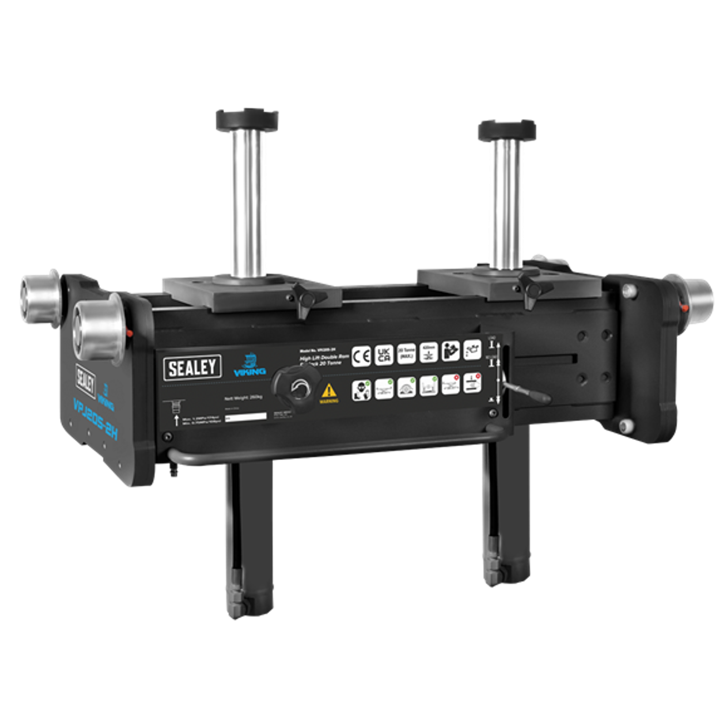 Viking Pit Jack 20 Tonne High Lift Double Ram