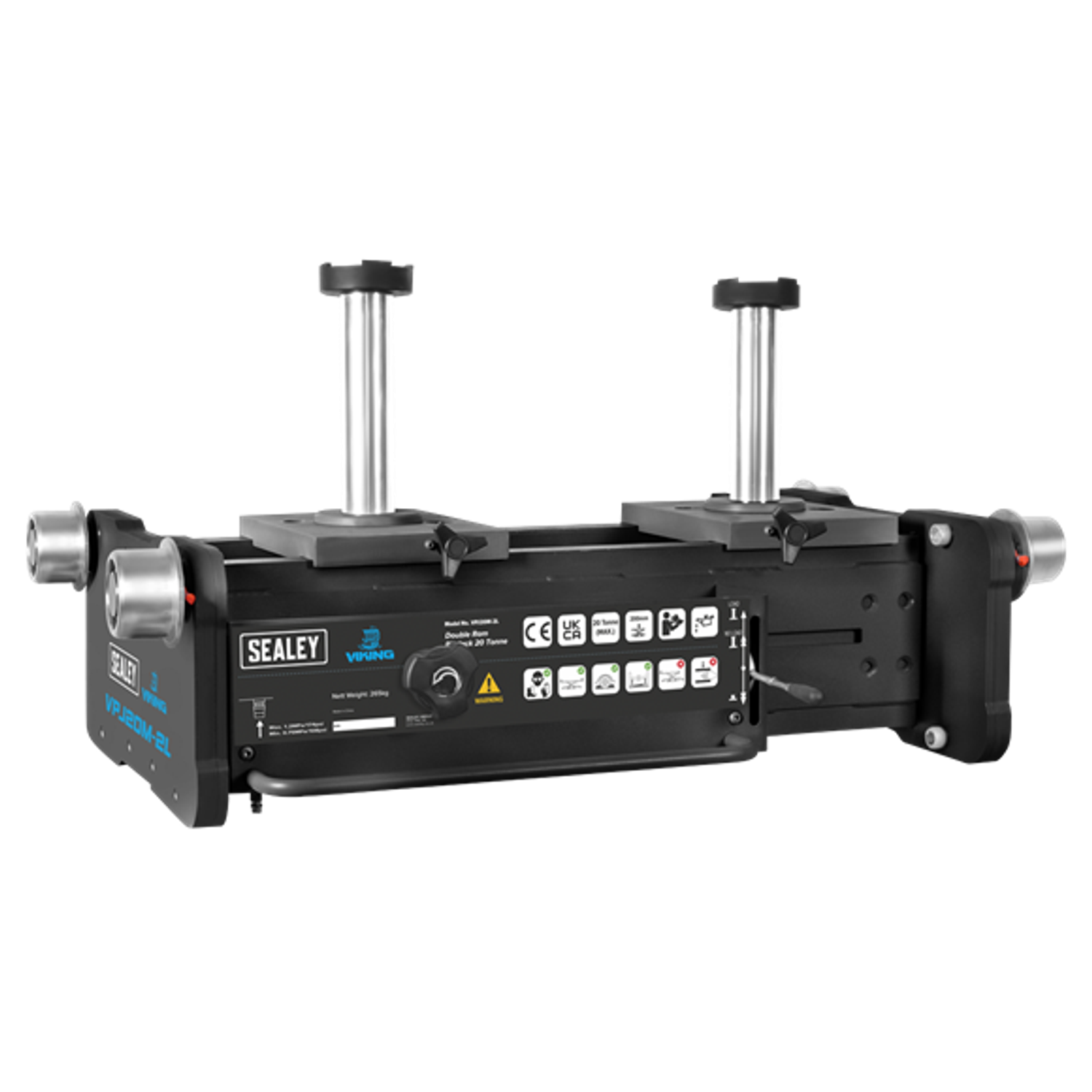 Viking Pit Jack 20 Tonne Double Ram