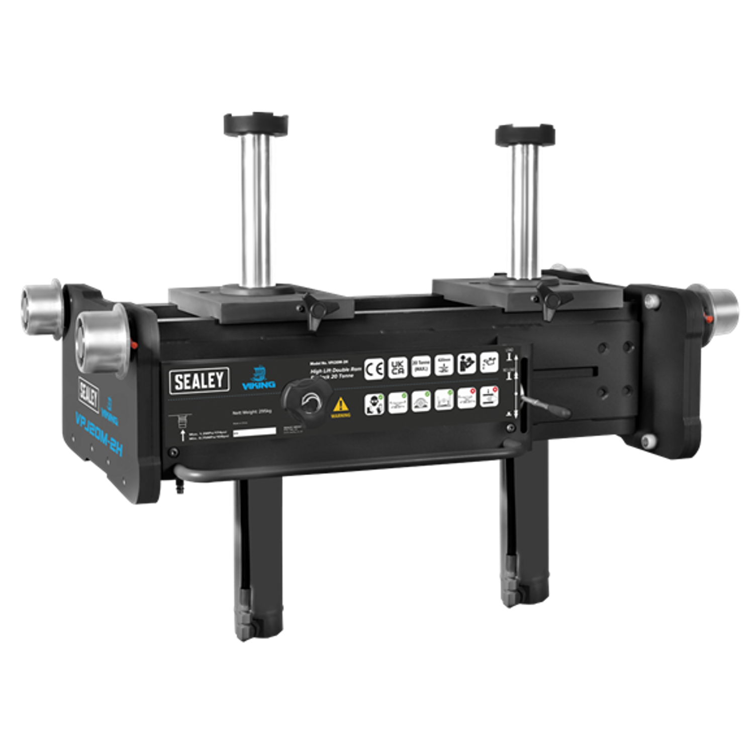 Viking Pit Jack 20 Tonne Double Ram High Lift