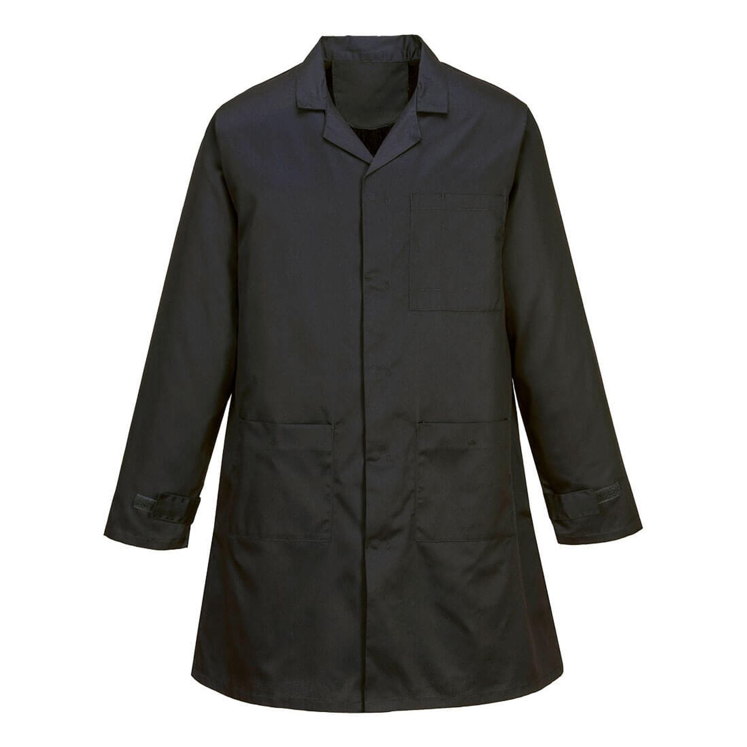 Portwest Anti-Static ESD Black Coat - Size 4XL/Regular