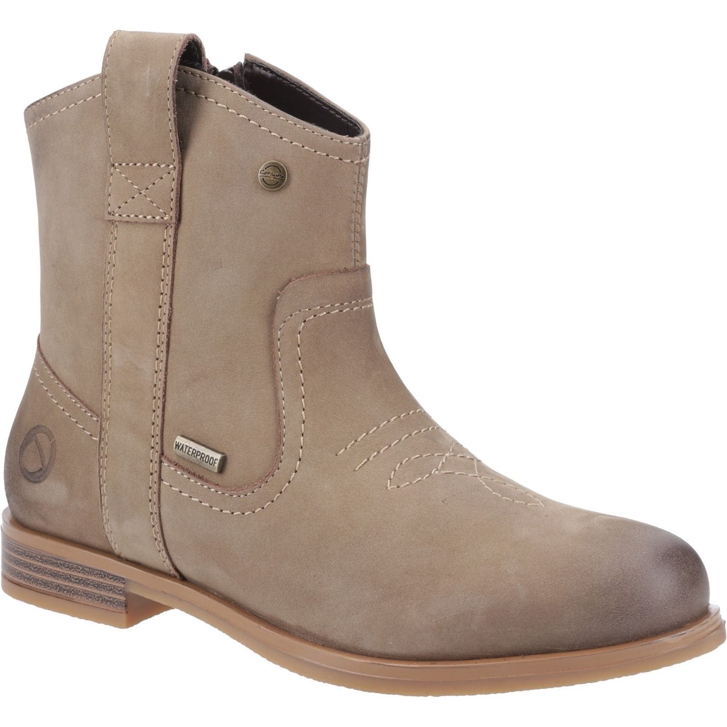 Cotswold Signet Ankle Boots Taupe Size 40 Female