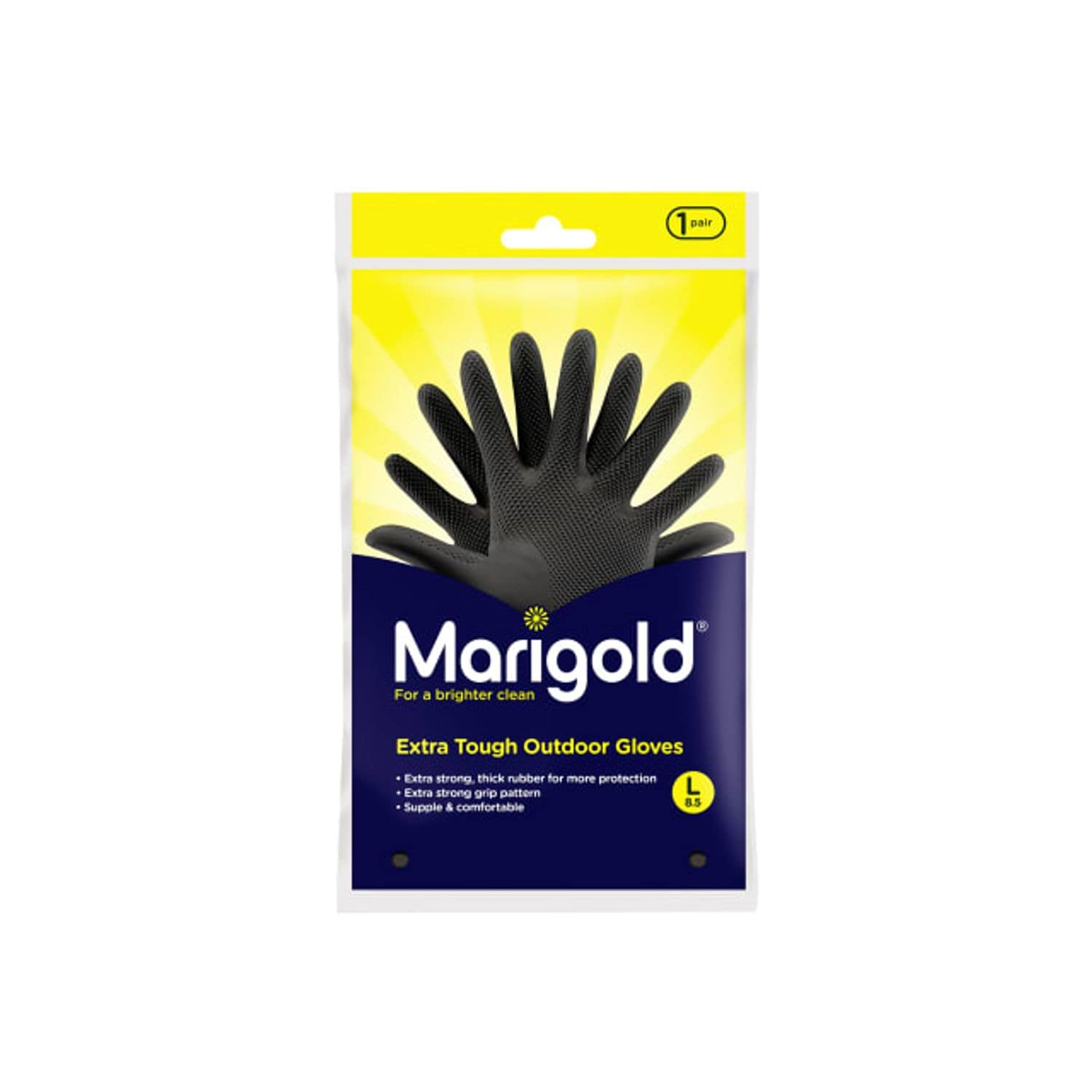 Marigold Extra Tough Outdoor Gloves - Large (6 Pairs)