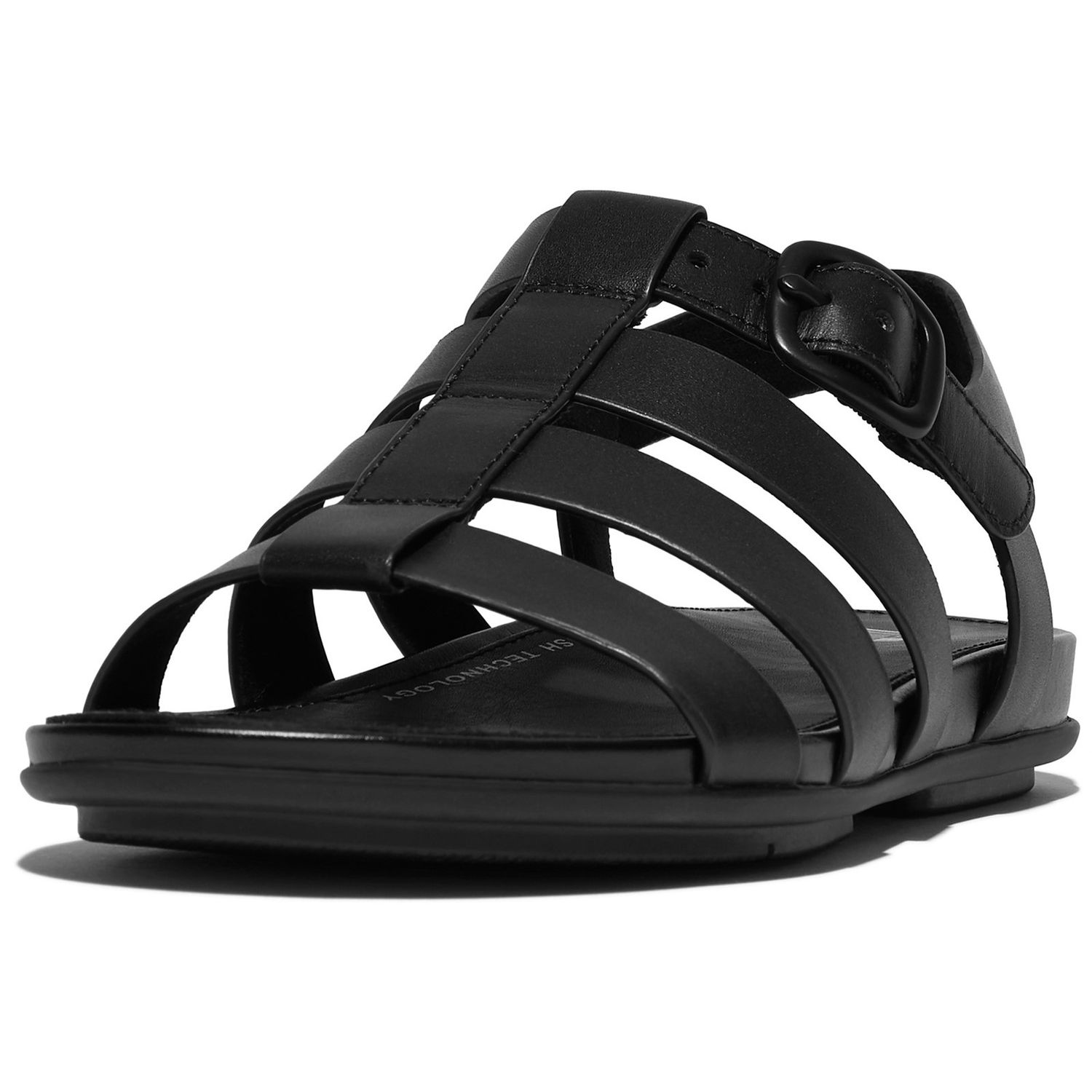Fitflop Gracie Fisherman Sandal All Black Size 8 Female