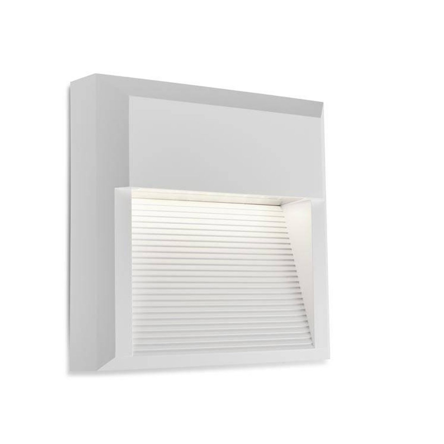 Leds C4 Lighting Kossel Outdoor LED Wall Light Surface Mounted White 20cm 825lm