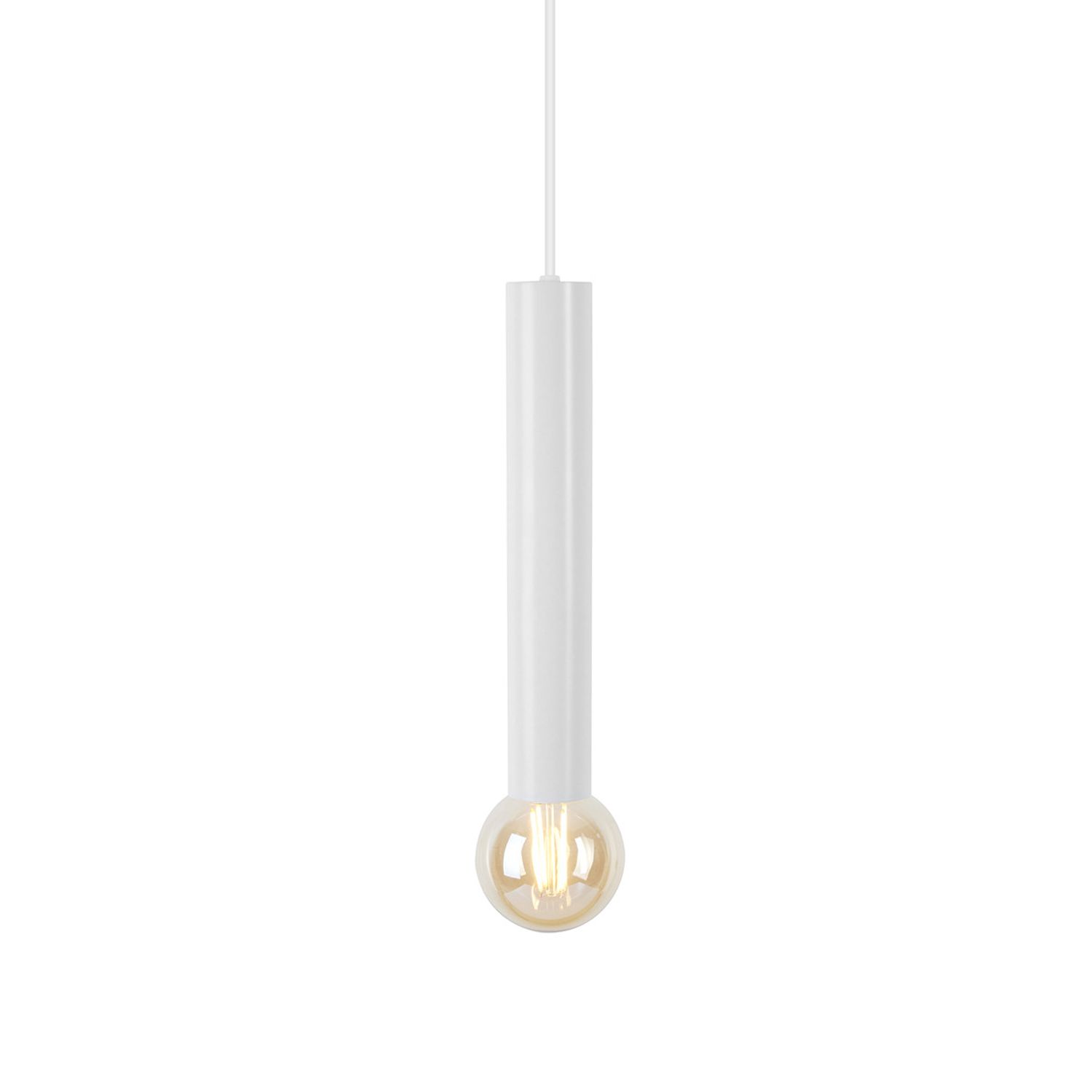 Italux Lighting Marvi Modern 1 Light Slim Pendant Ceiling Light E27