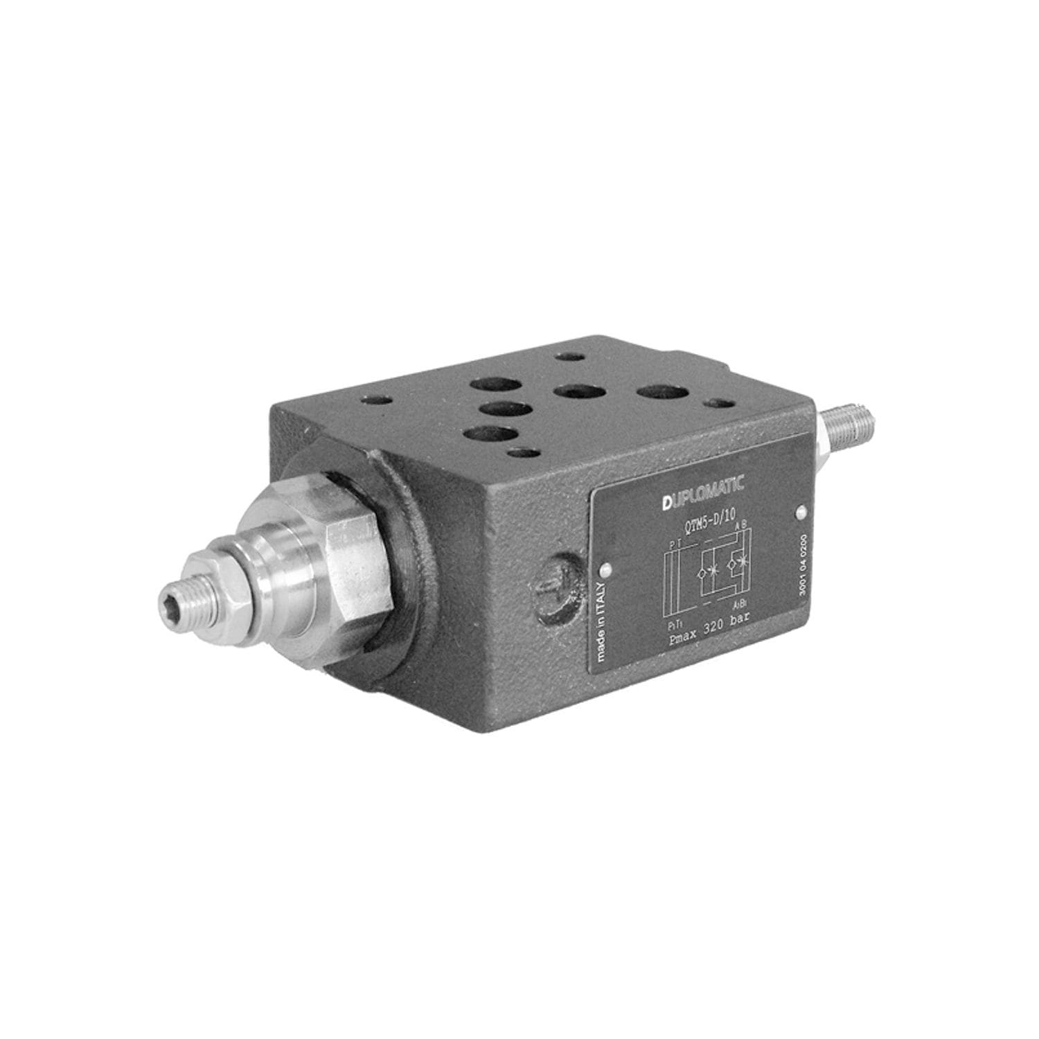 Duplomatic QTM5-RD/10N/S Flow Restrictor (CETOP 5) Valve Meter In A&b