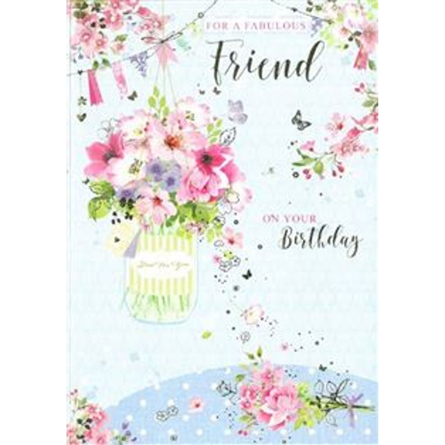 Simon Elvin Friend Female Greeting Cards LF10001 (Pack of 1)- you get 6