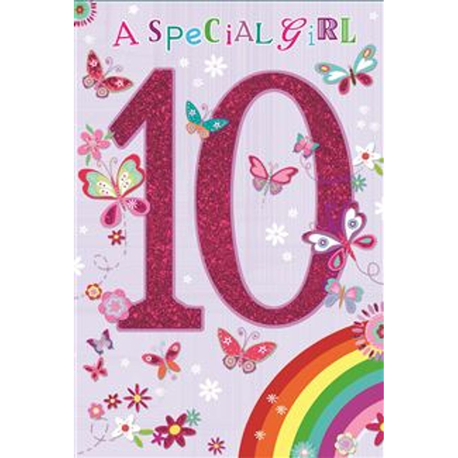 Simon Elvin Age 10 Female Greeting Cards JA134 (Pack of 1)- you get 6