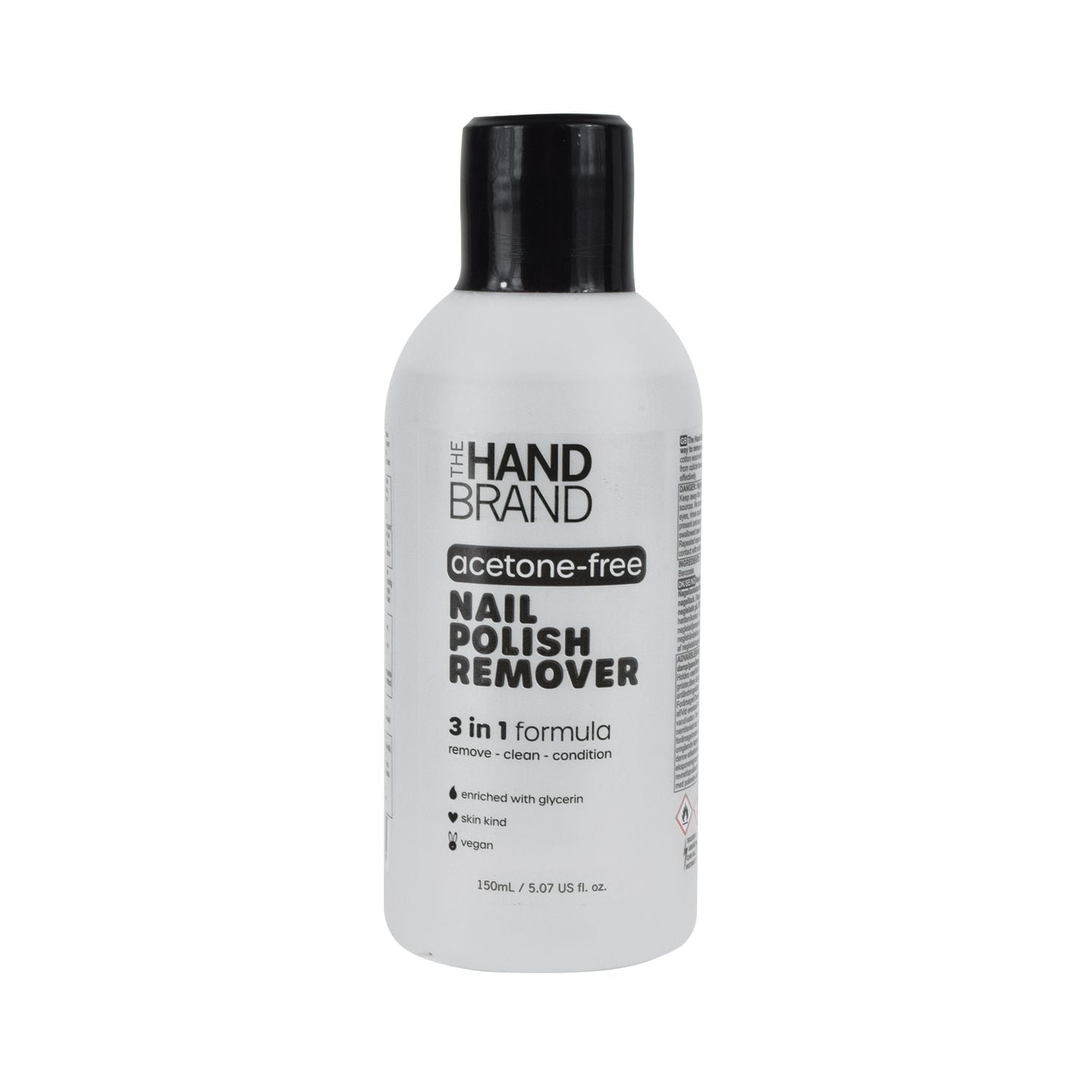 The Hand Brand Nail Polish Remover 250ml Acetone Free 1 Bottle- you get 6