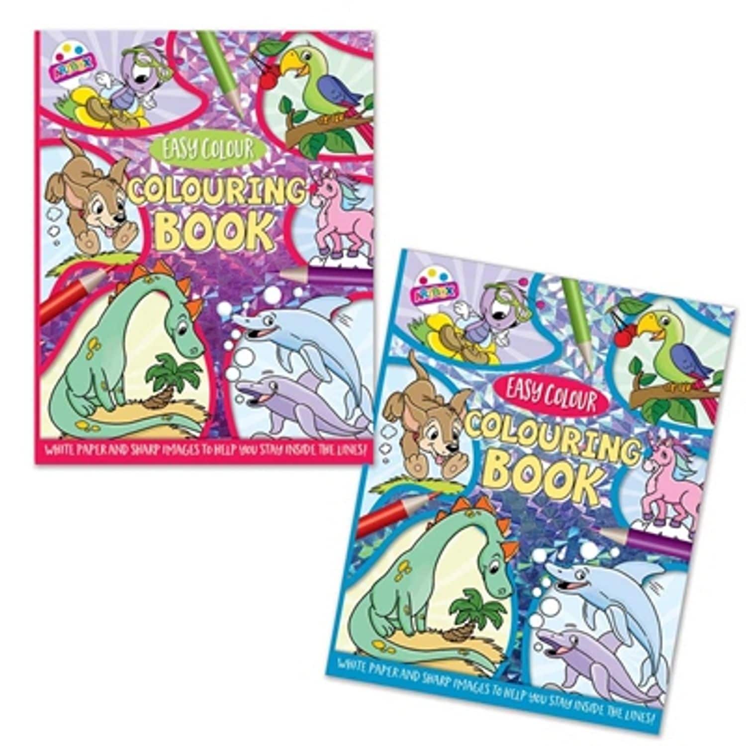Artbox Superior Colouring Book 80 GSM (Pack of 1)- you get 6