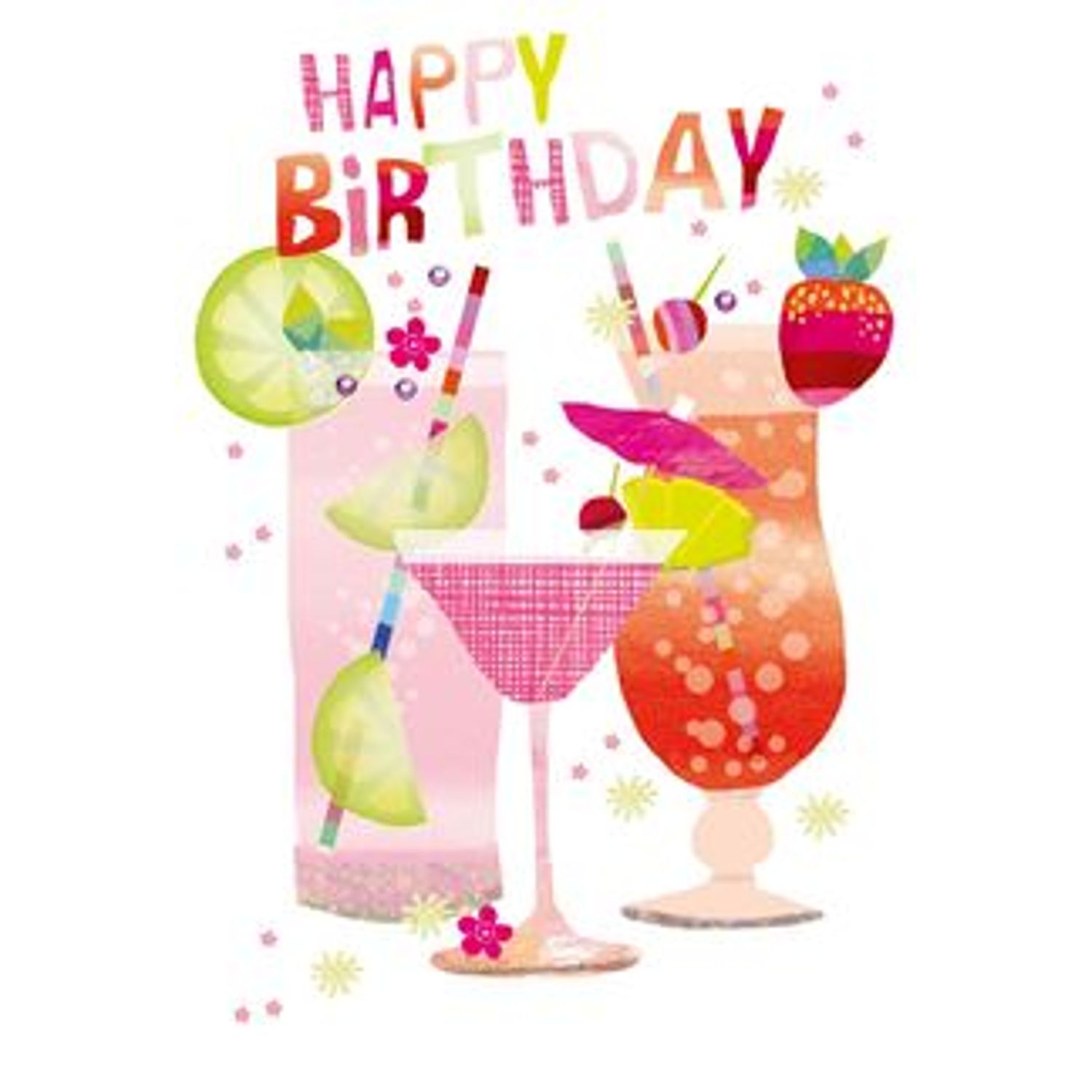 Simon Elvin Open Female Greeting Cards GB109 (Pack of 1)- you get 6