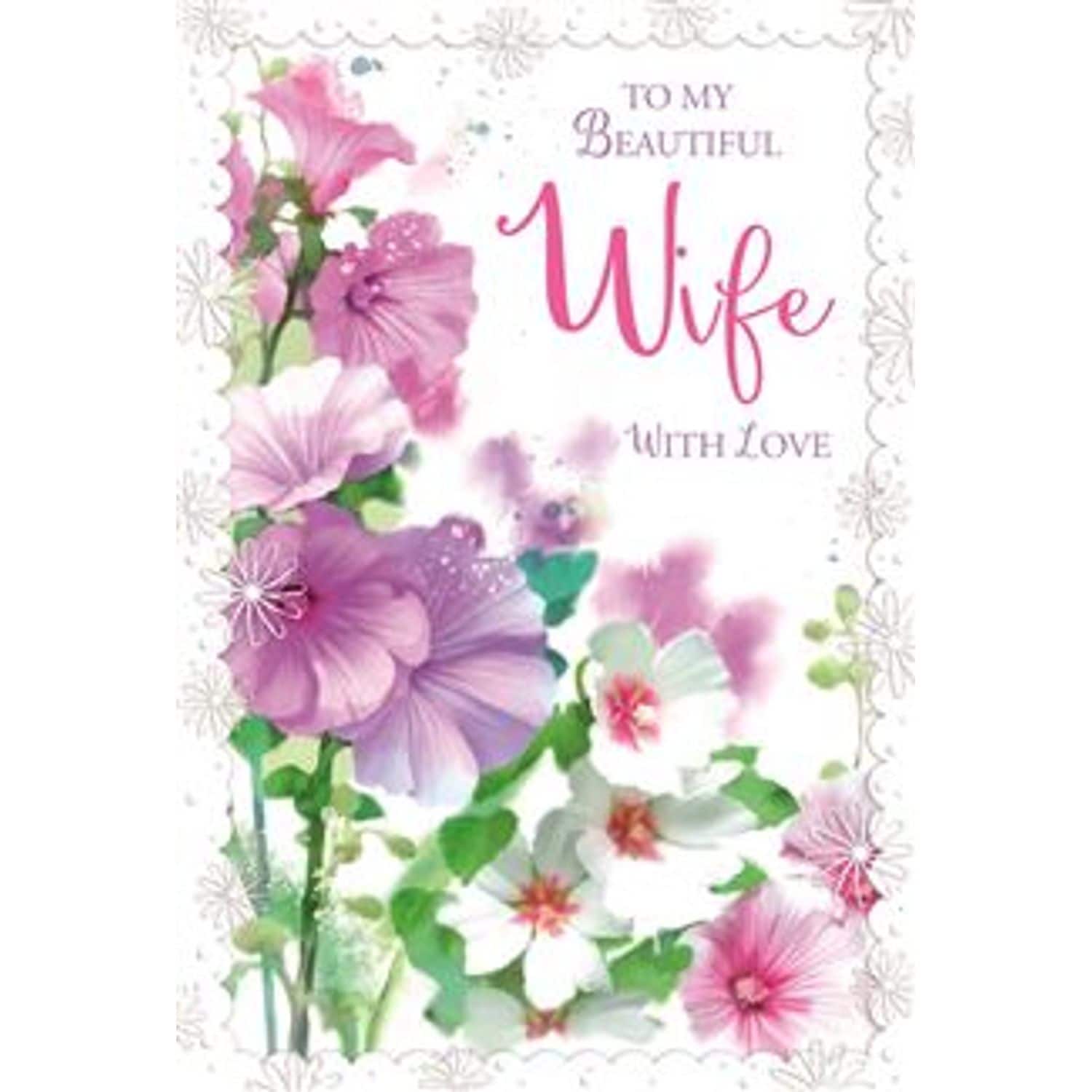 Simon Elvin Wife Greeting Cards FR100 (Pack of 1)