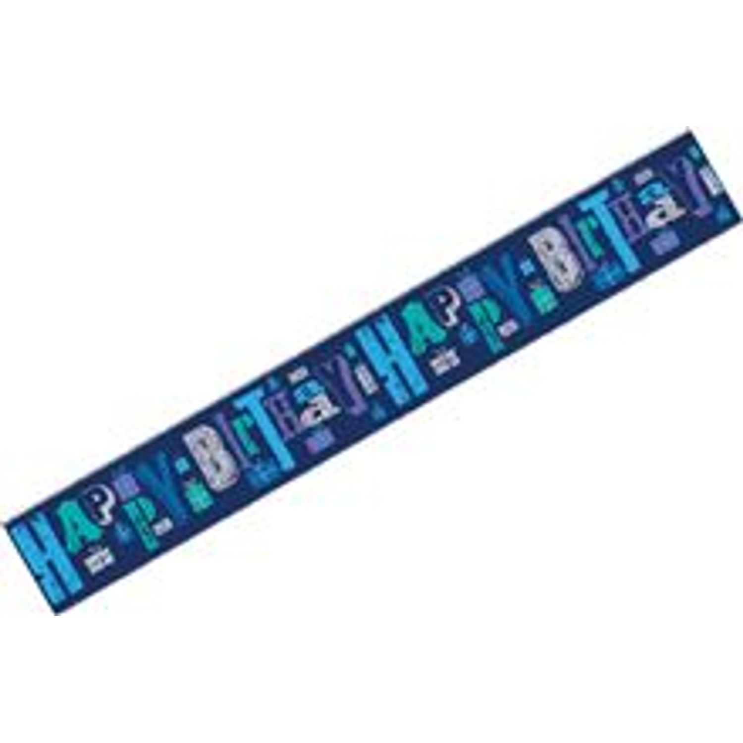 Simon Elvin Happy Birthday Male Banner 2.5m (Pack of 1)- you get 6