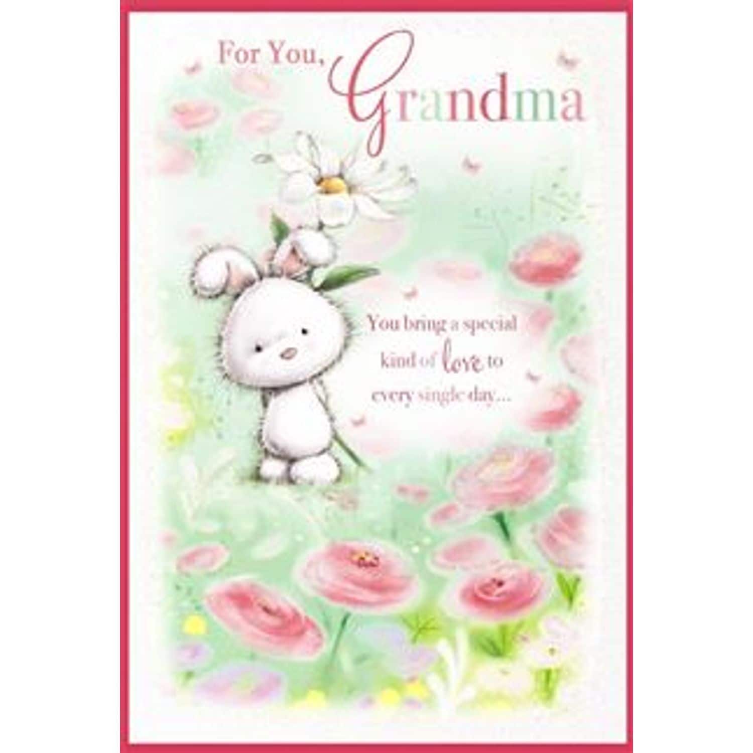 Simon Elvin Grandma Greeting Cards FR125 (Pack of 1)
