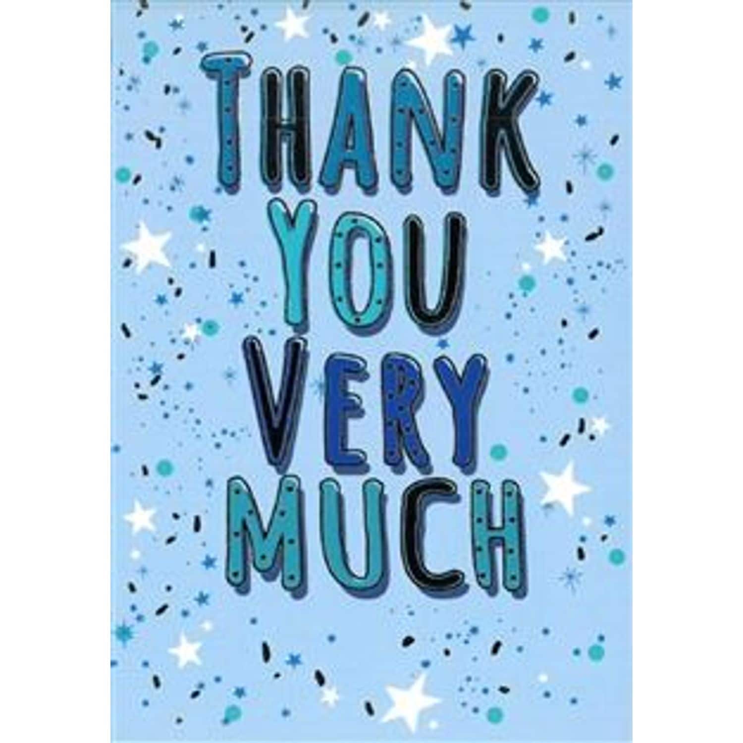 Simon Elvin Thank You Female Greeting Cards MC10023 (Pack of 1)- you get 6