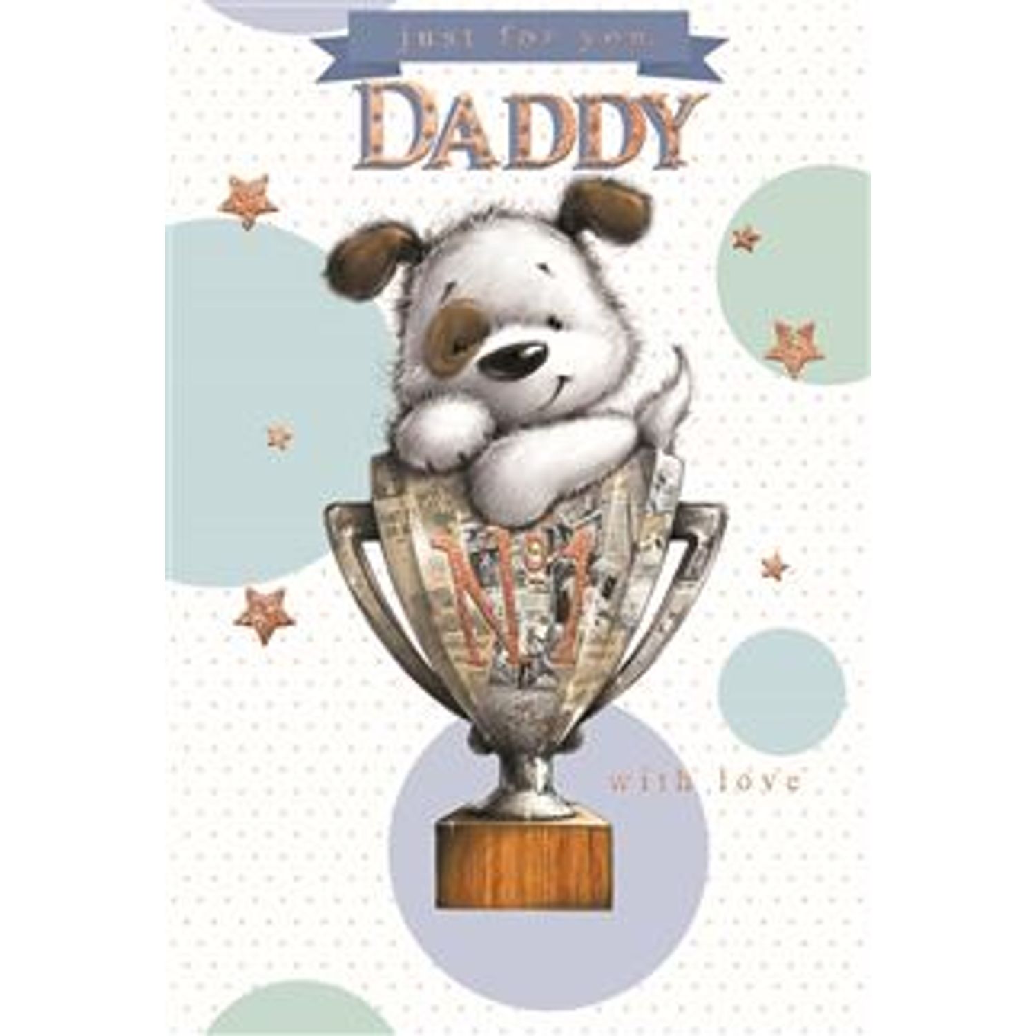 Simon Elvin Daddy Greeting Cards MR102 (Pack of 1)- you get 6