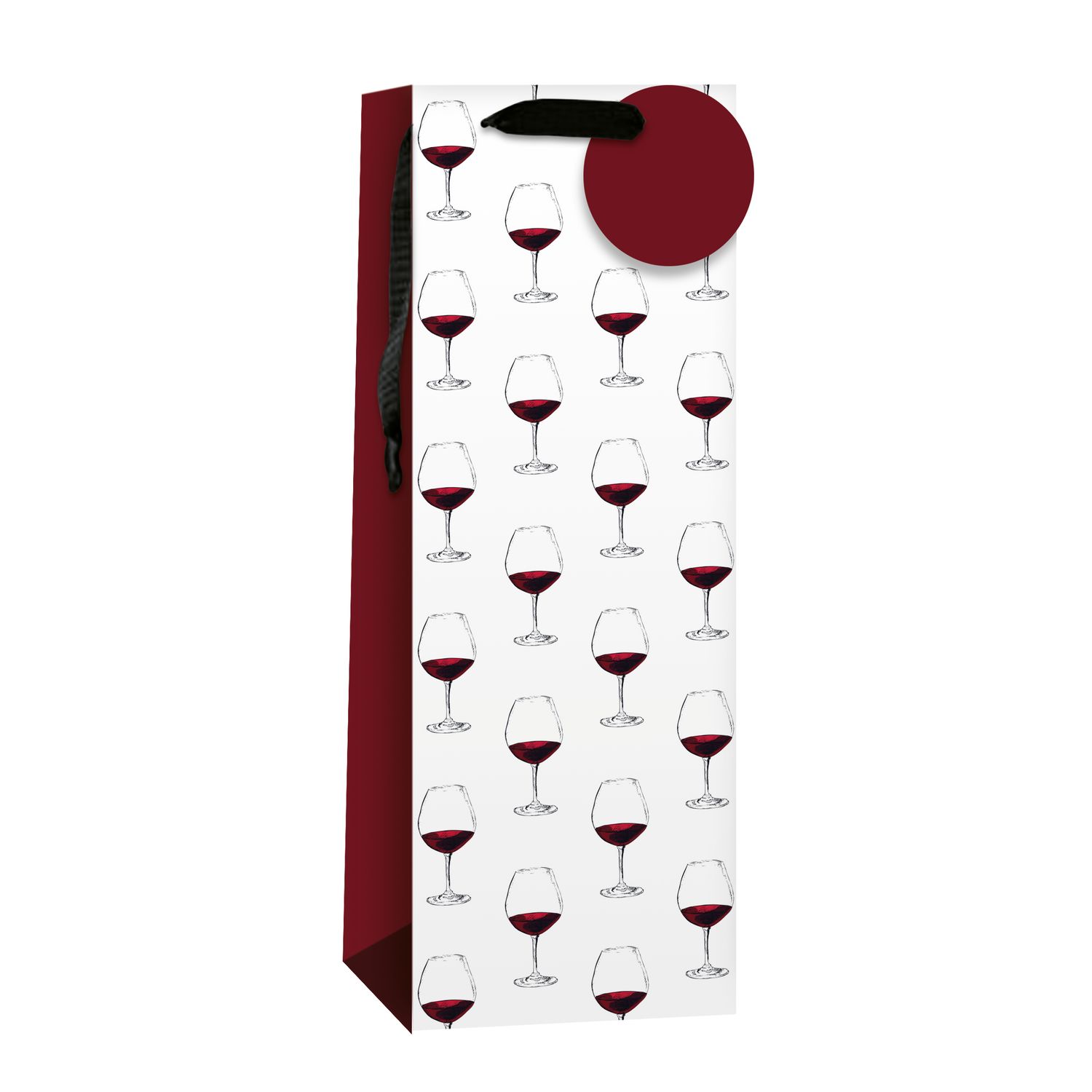 Simon Elvin Wine Glass Bottle Bag (Pack of 1)- you get 6