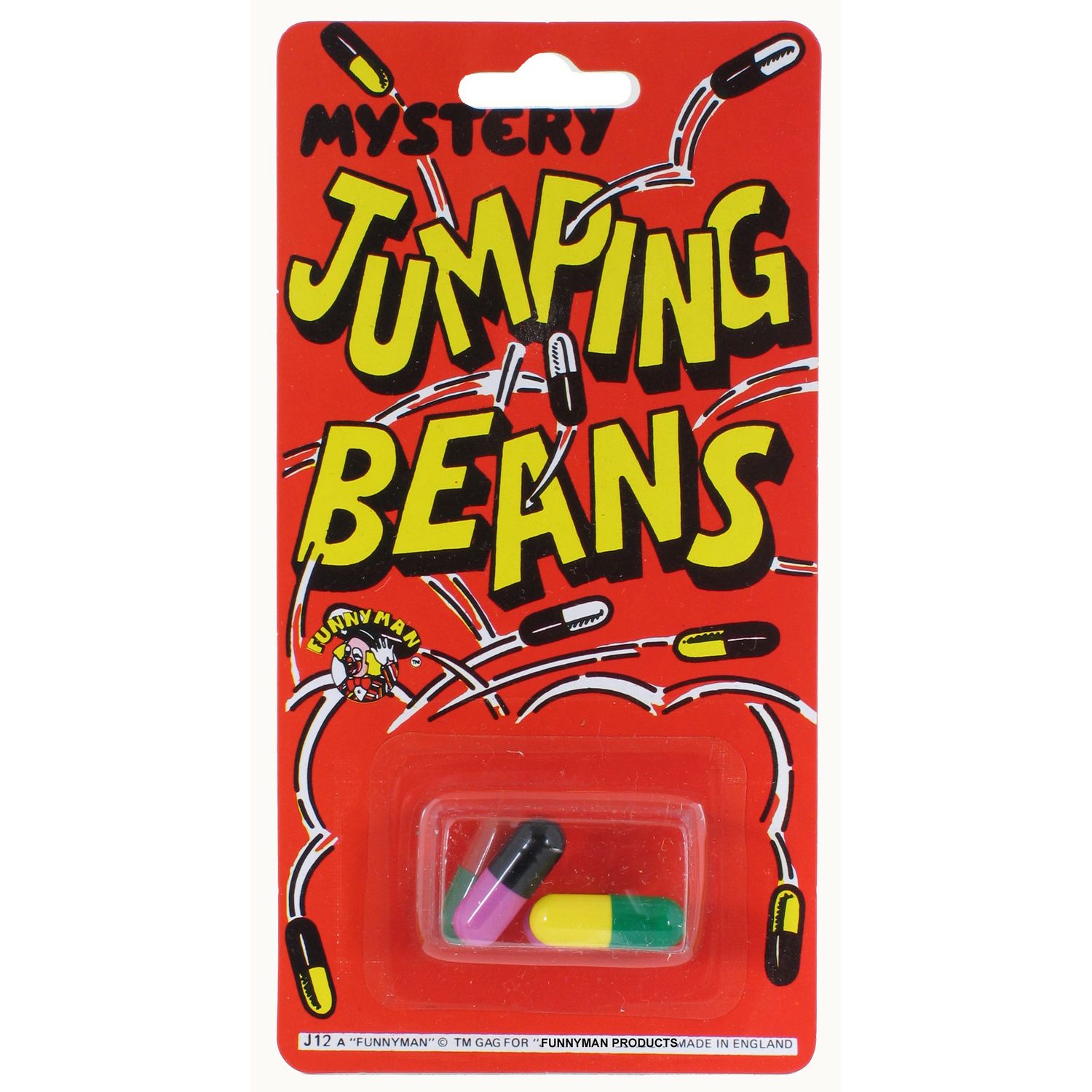 Funnyman Jumping Beans 3 Jumping Beans (Pack of 3)- you get 6