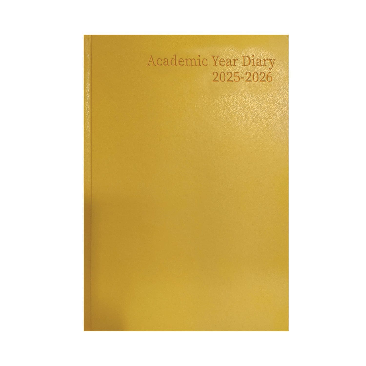 Condiary Academic Diary Week to View A4 Yellow 2025-2026