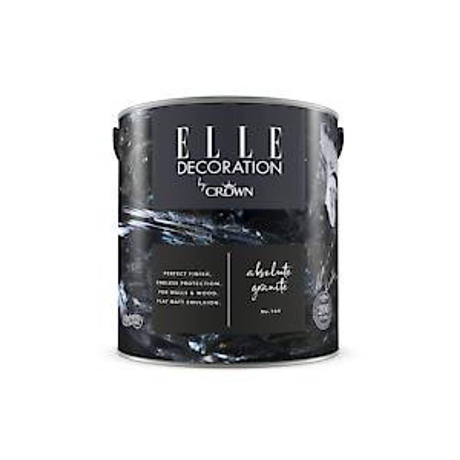 Crown Decoration By Crown 2.5L Flat Matt Emulsion Paint - Absolute Granite No 18
