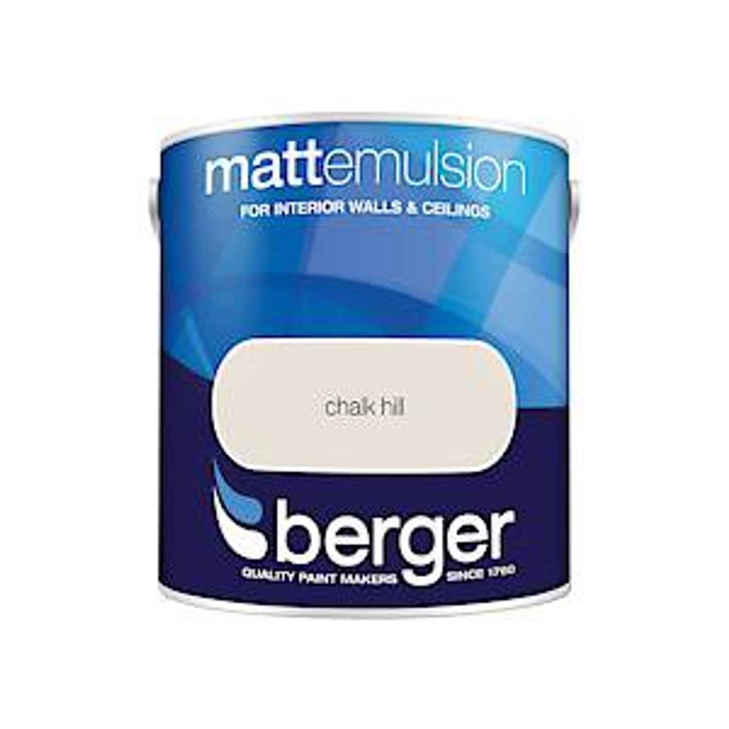 Berger Matt Emulsion 2.5L Chalk Hill