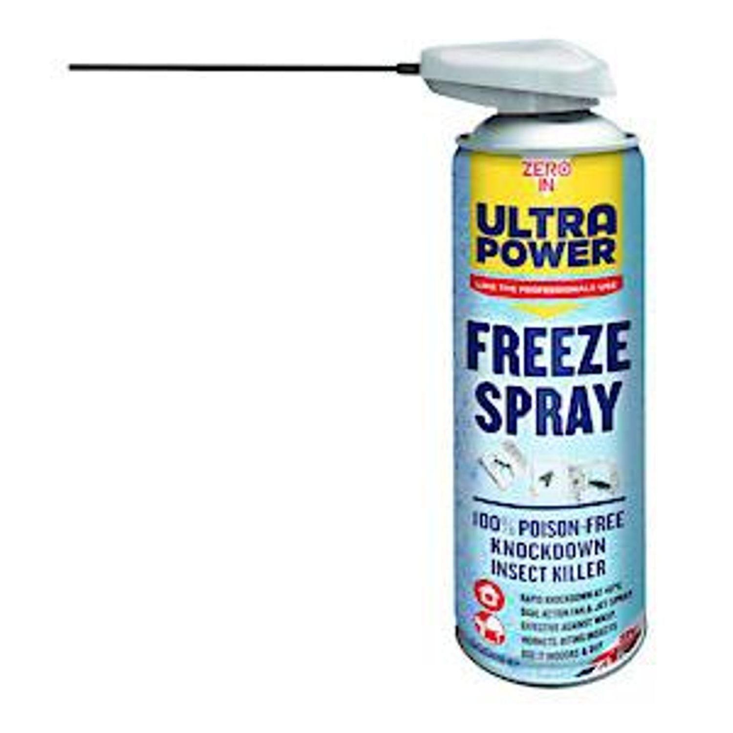 Zero In Zero In Ultra Power Freeze Spray Knockdown Insect Killer - 500ml