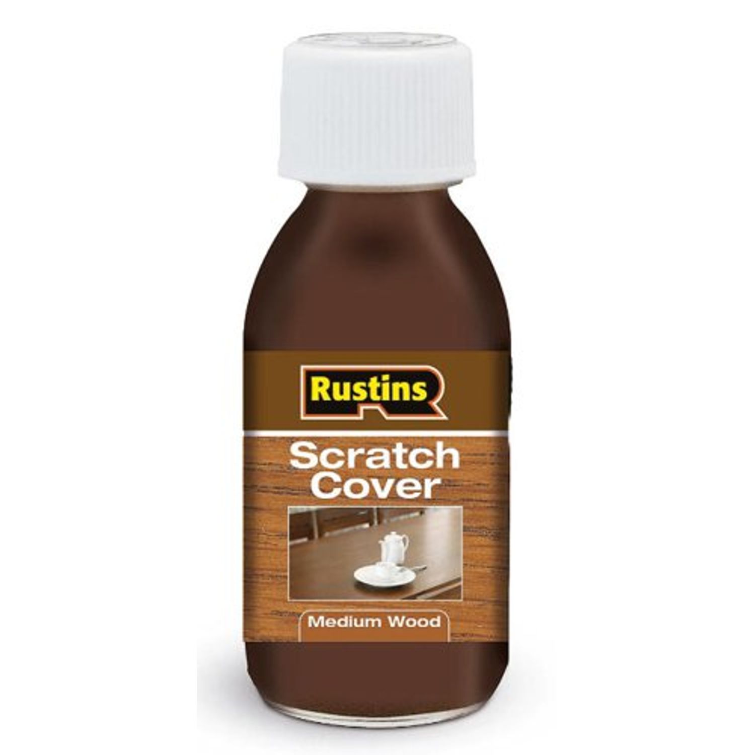 Rustins Rustins Scratch Cover Medium Wood 125ml