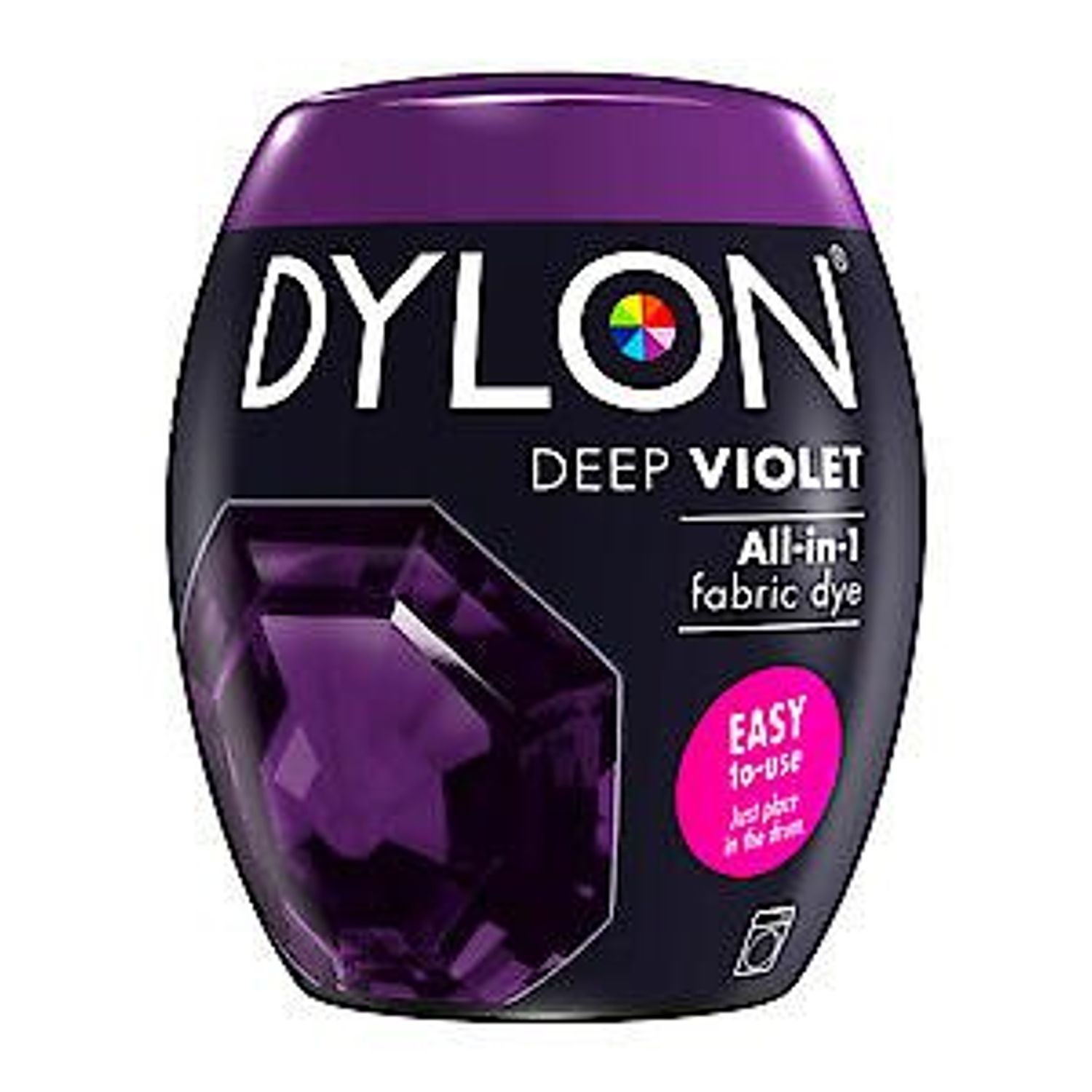 Dylon All In 1 Fabric Dye Deep Violet - 350g