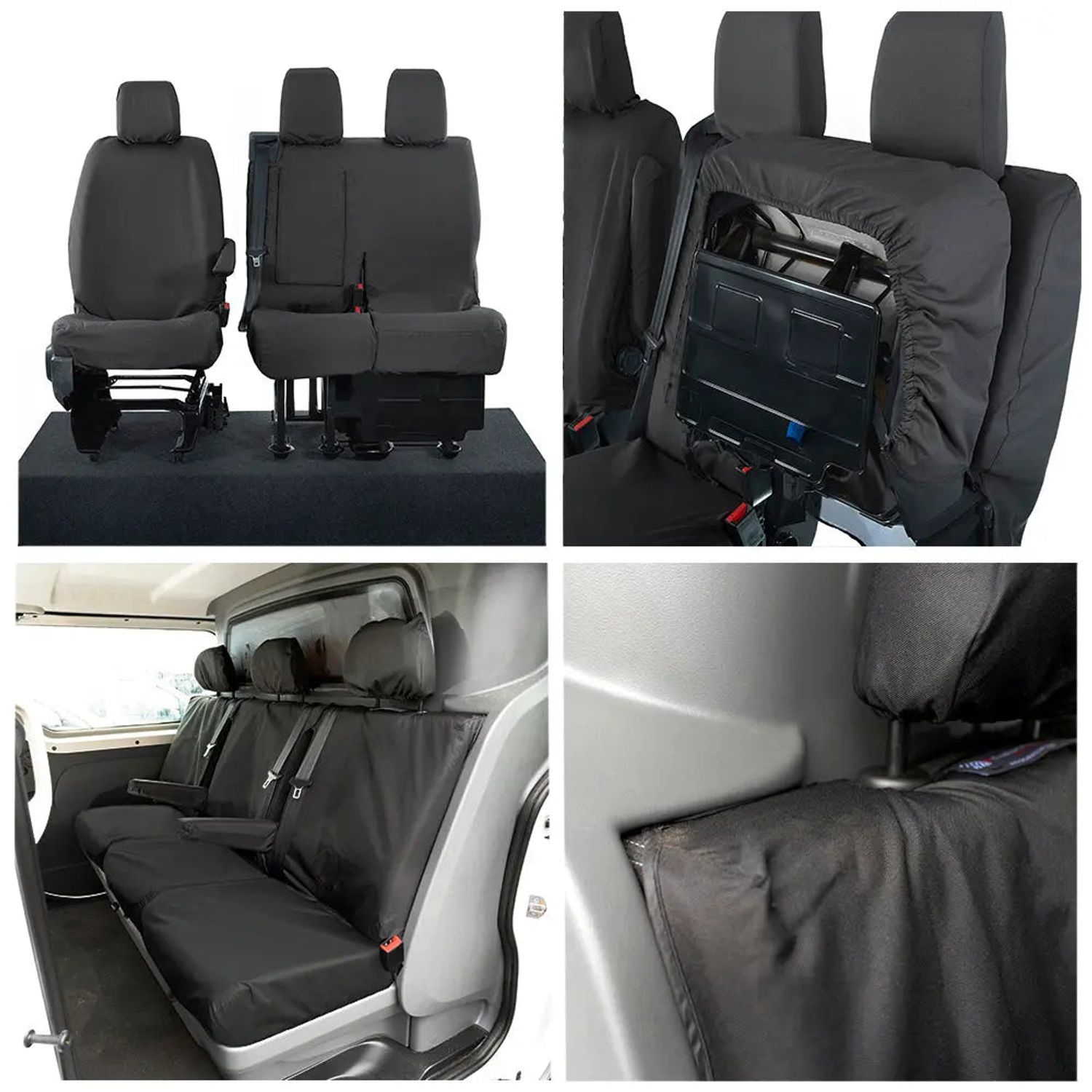 UK Custom Covers Fiat Scudo Enterprise Model (2022 Onwards) Tailored PU Front &