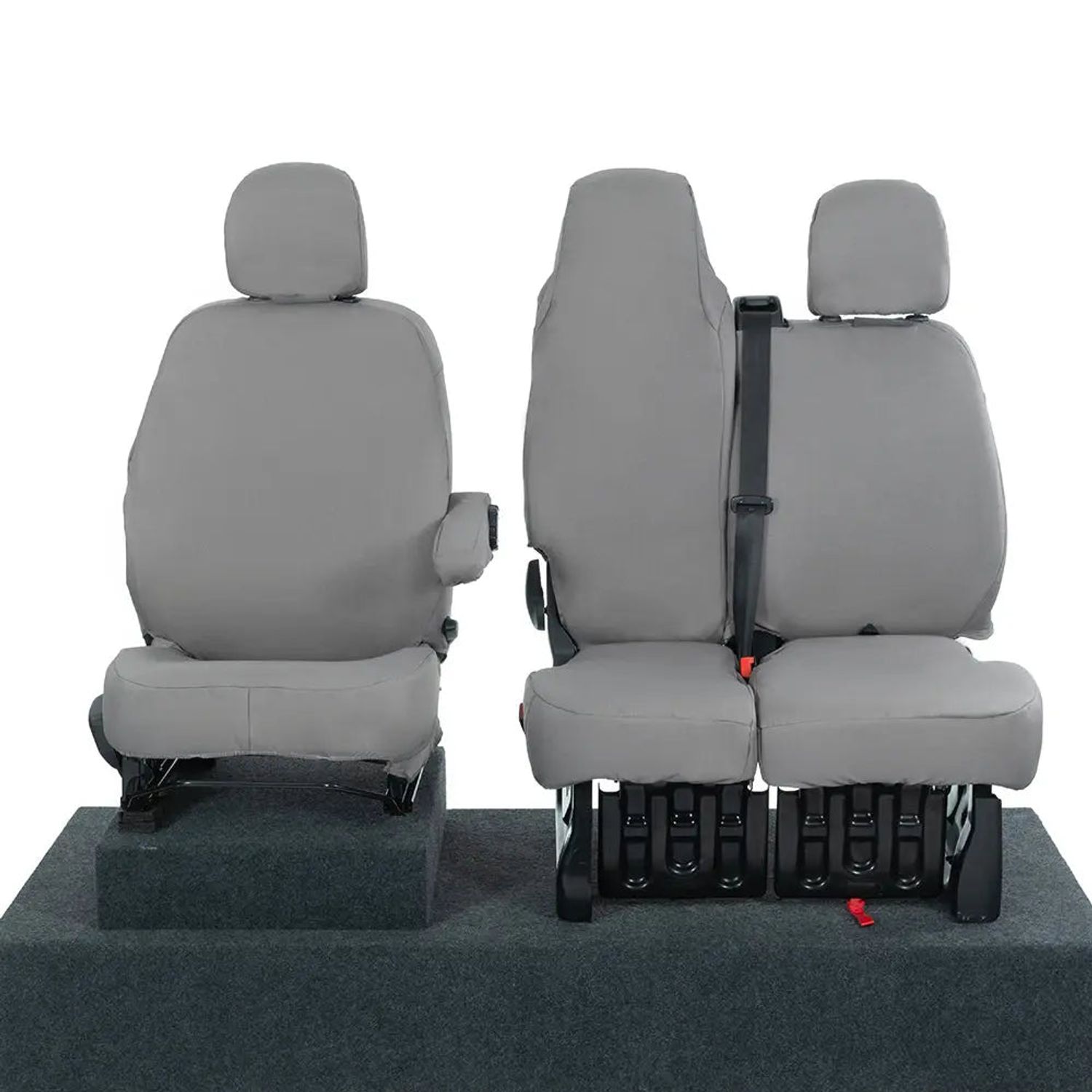 UK Custom Covers Fiat Talento with Crew Cab (2016 Onwards) Tailored PU Front Sea