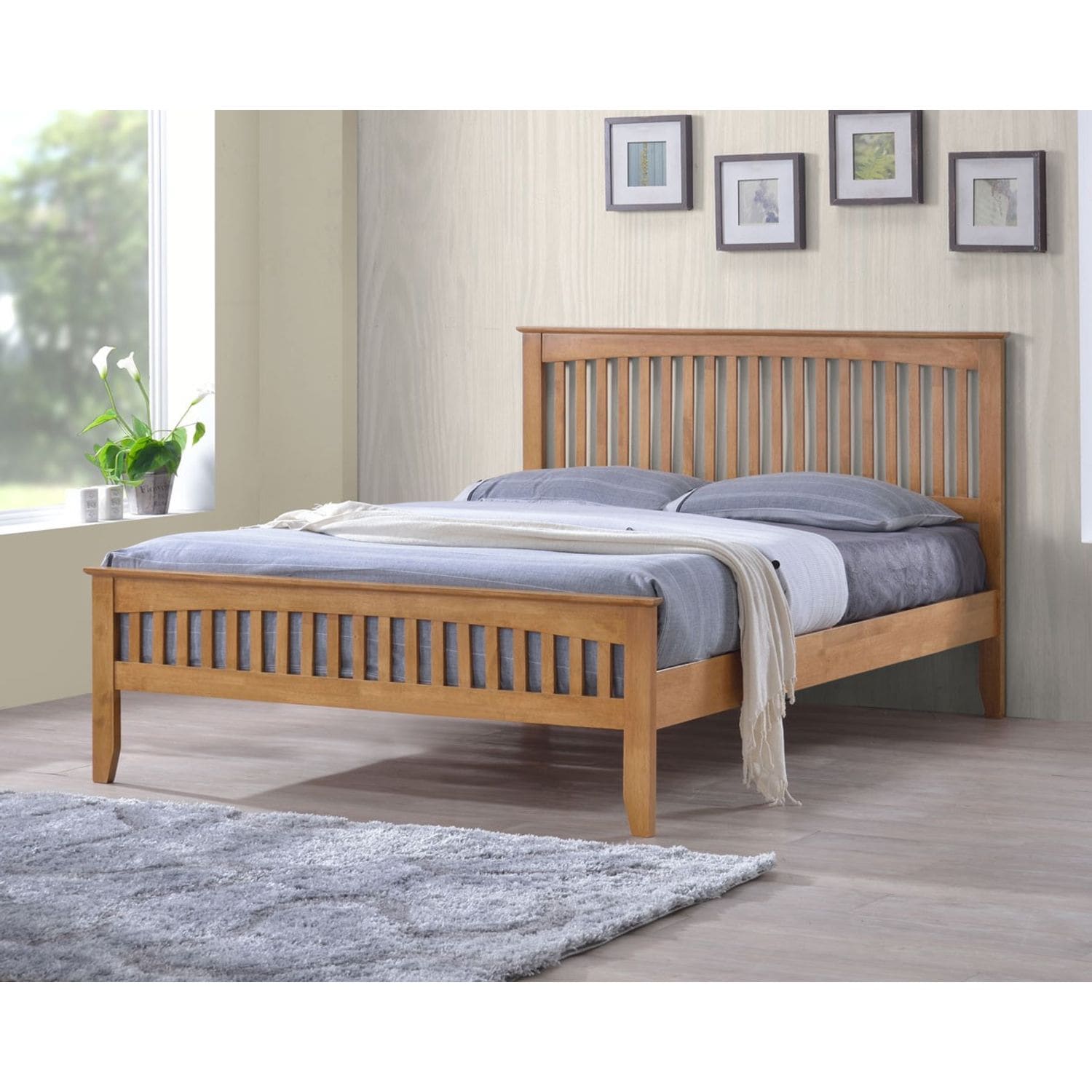 Sareer Furniture Sandhurst Oak - 4ft6