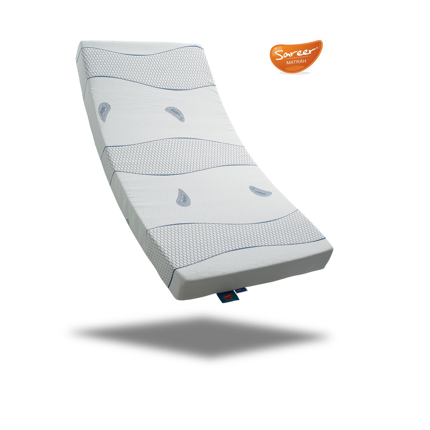 Sareer Furniture Matrah Cool Blue Memory Foam Matrah Mattress - Double