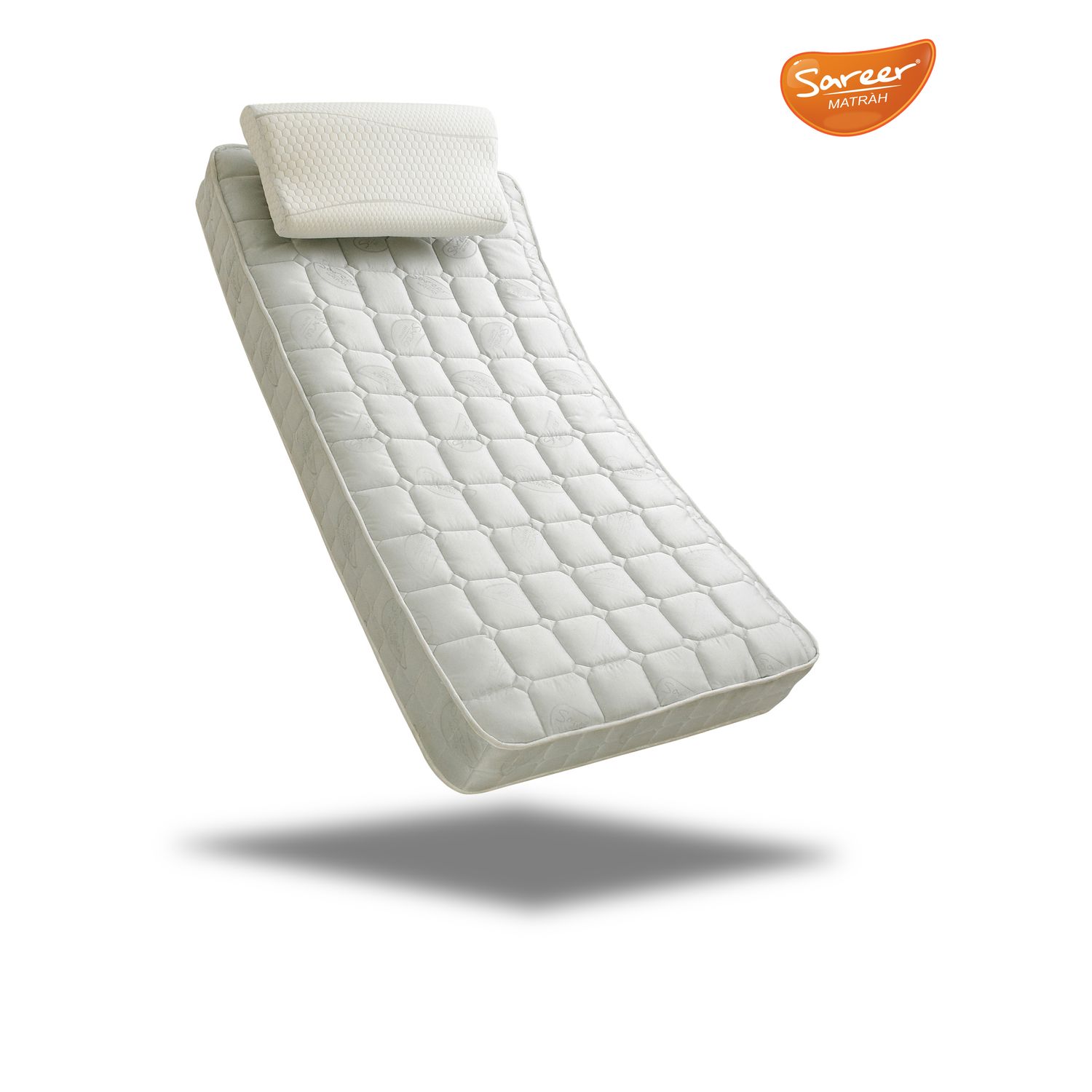 Sareer Furniture Matrah Coil Sprung Mattress - Small Single