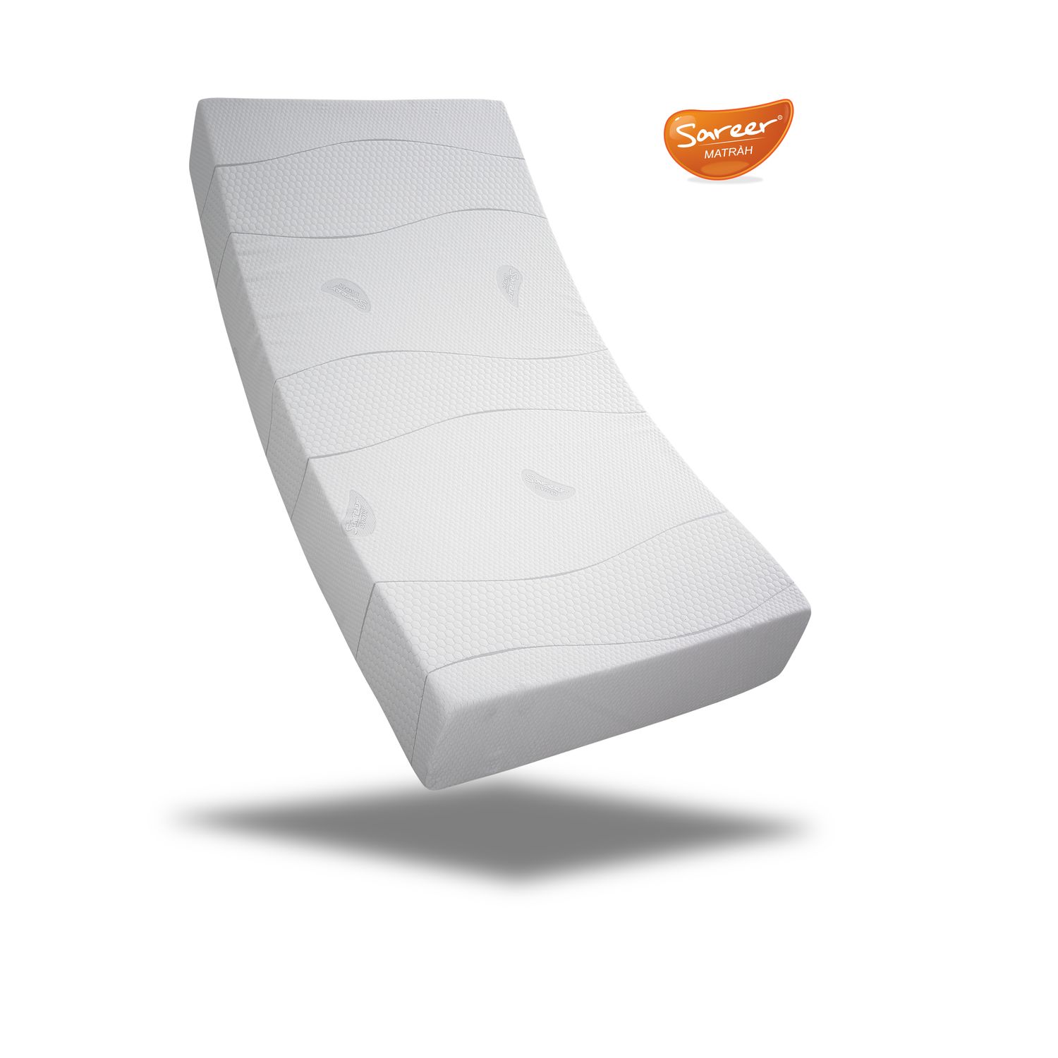 Sareer Furniture Diamond Memory Foam Matrah 6 + 2 - 2ft6