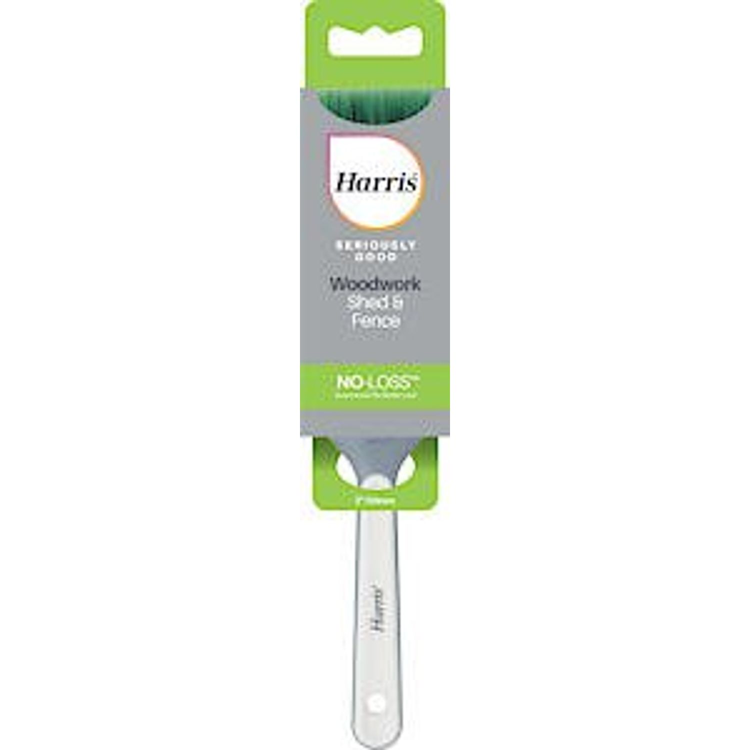 Lg Harris Seriously Good Shed & Fence No-Loss Woodwork Paint Brush, 2