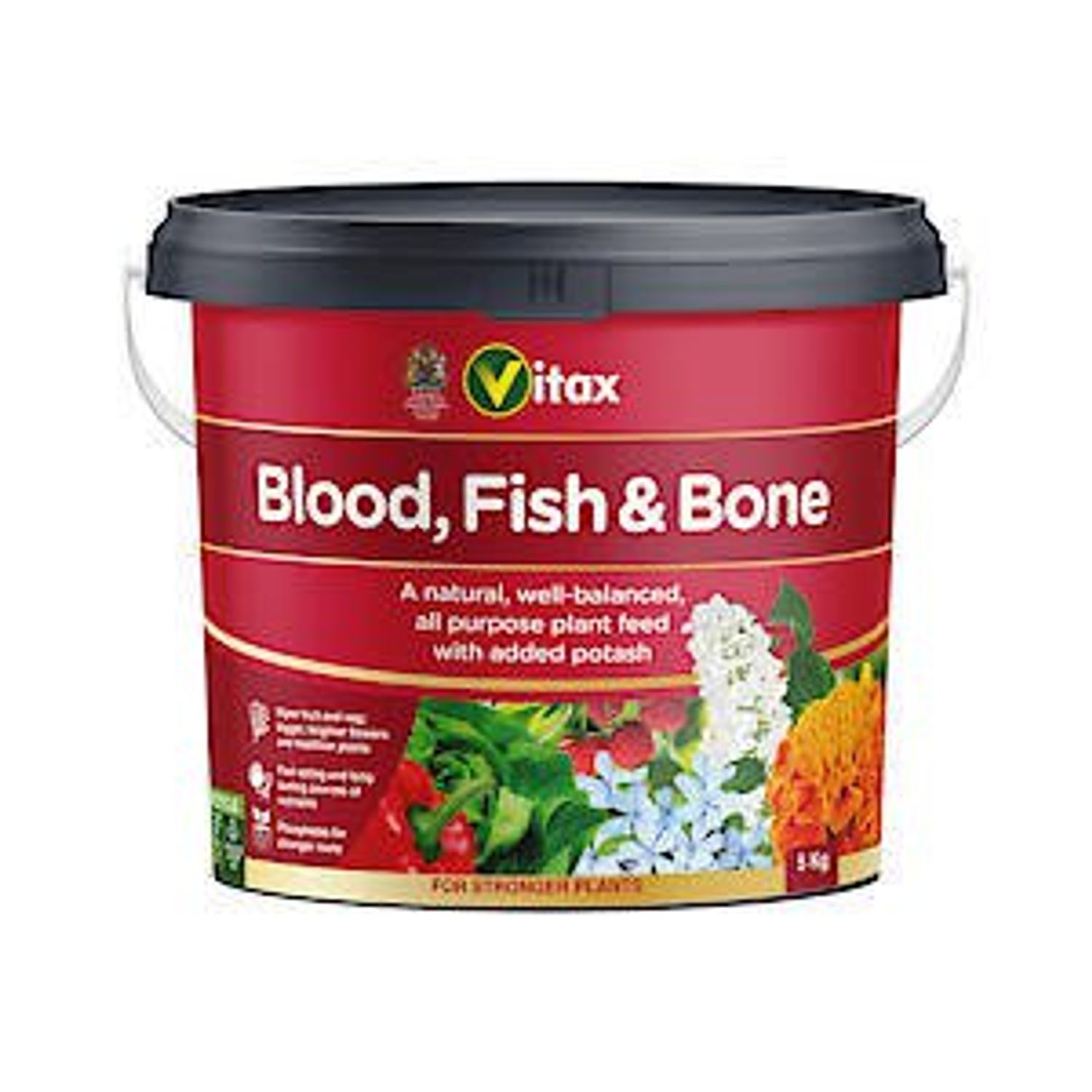 Vitax Blood Fish & Bone Fertiliser 5kg Tubs