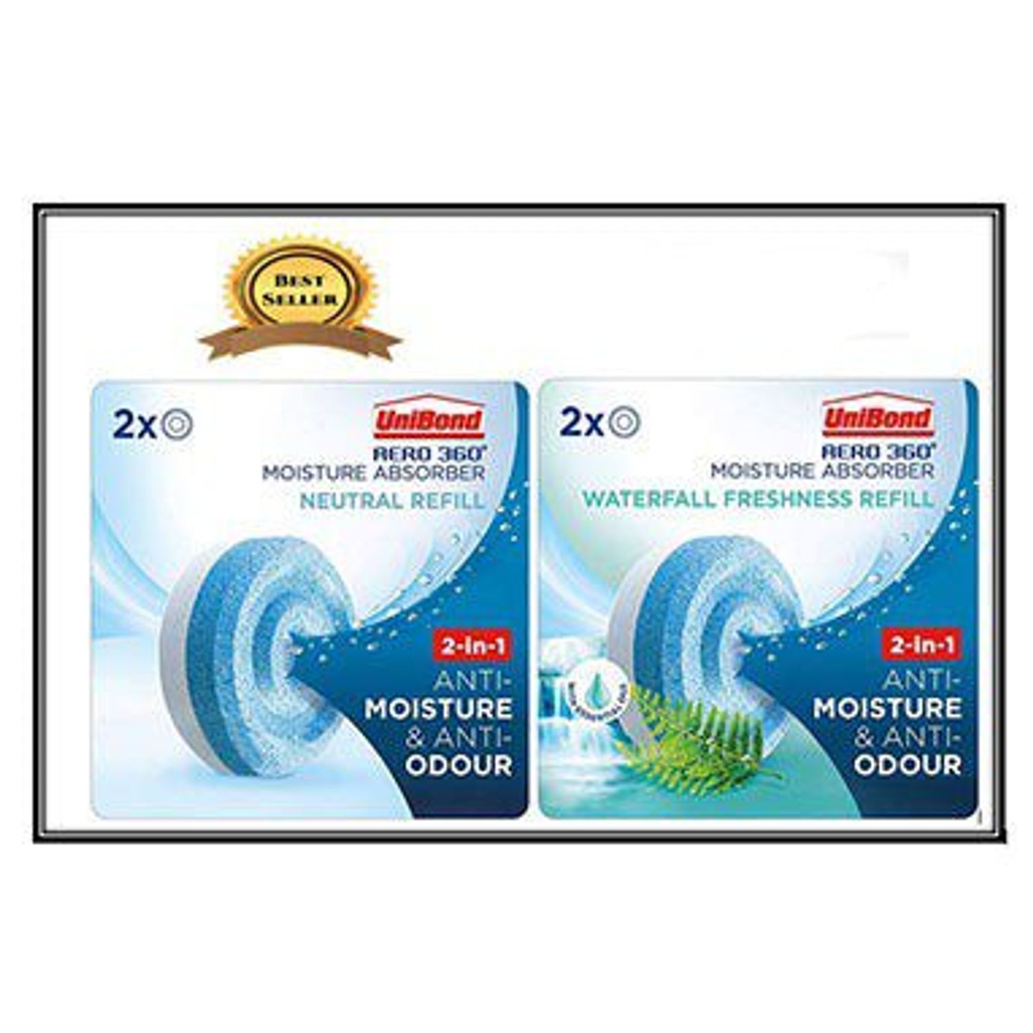 UniBond Aero 360 Neutral Tablets (Pack of 2)