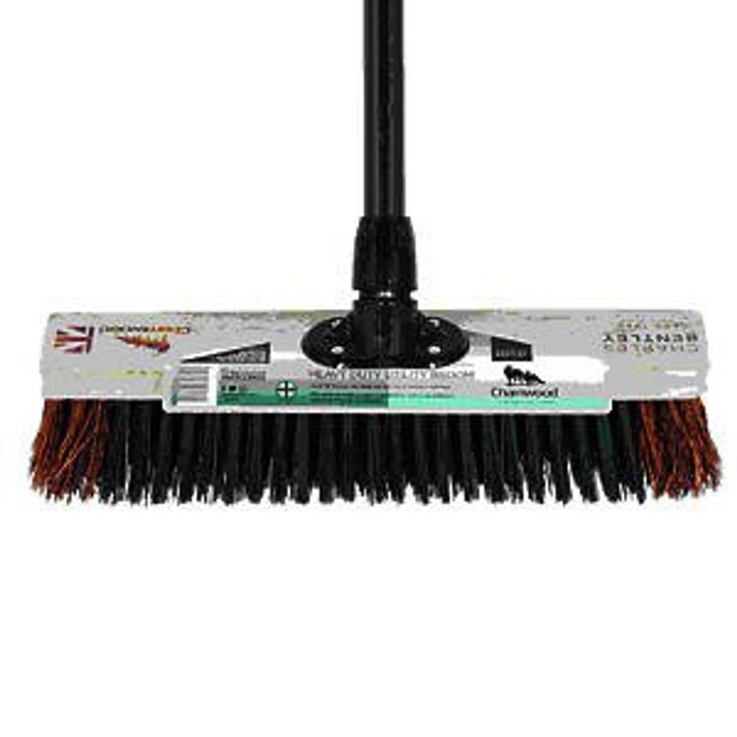 Charles Bentley Premium Charnwood Range 16 Utility Broom with Scraper